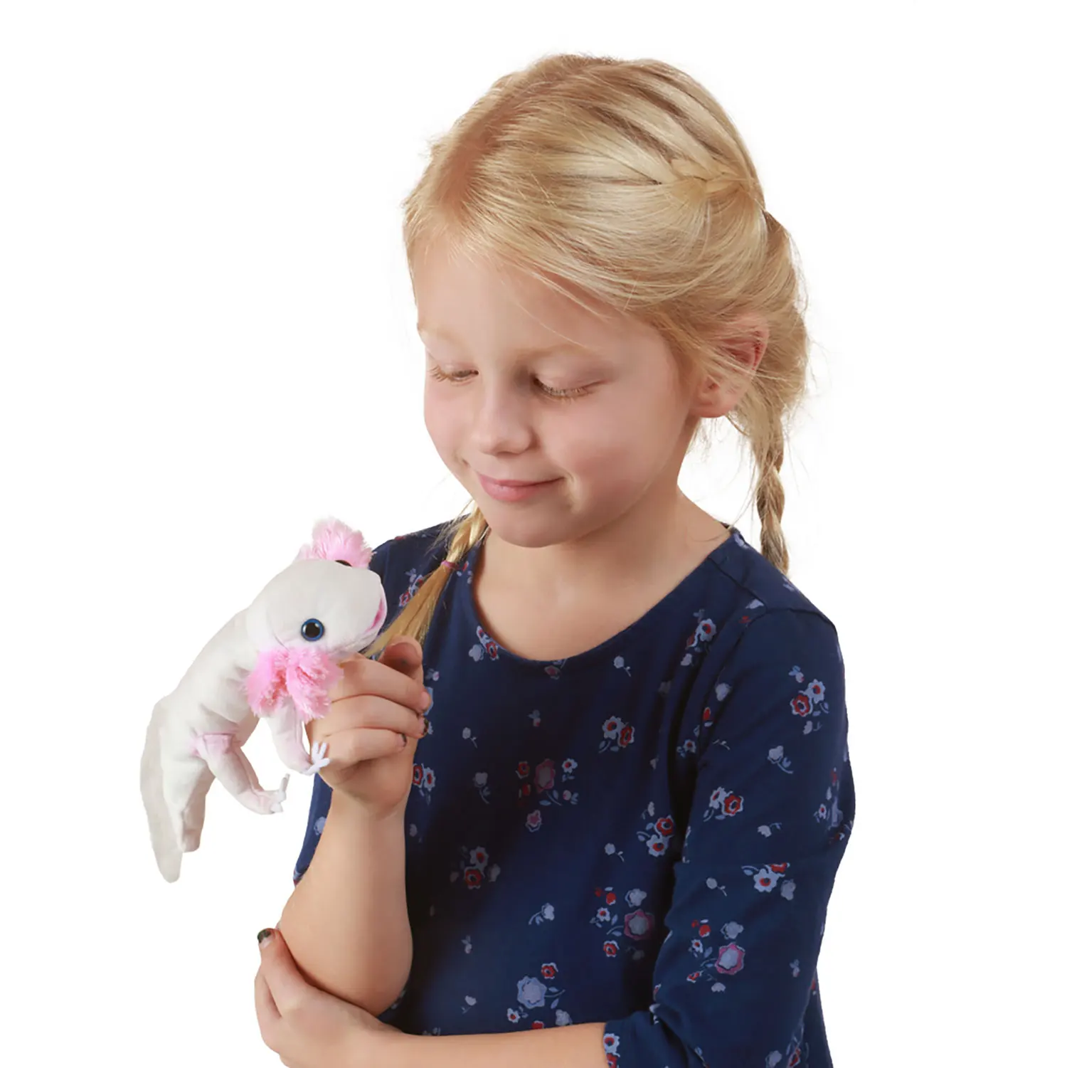 mexikanischer Schwanzlurch / Axolotl-Folkmanis® Puppets