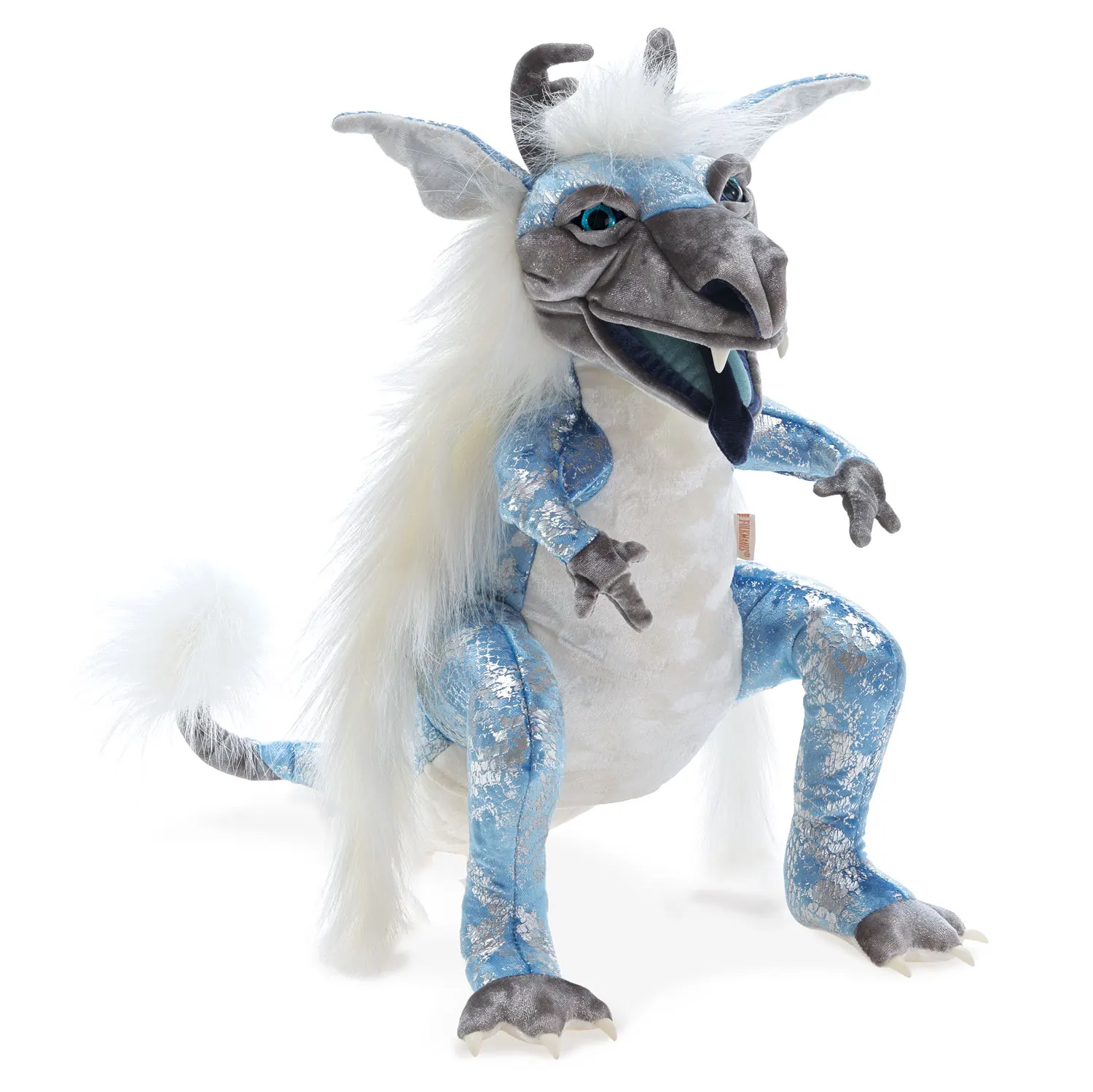Eisdrache / Ice Dragon-Folkmanis® Puppets