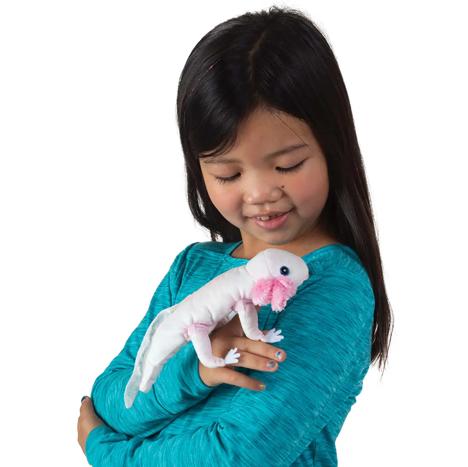 mexikanischer Schwanzlurch / Axolotl-Folkmanis® Puppets