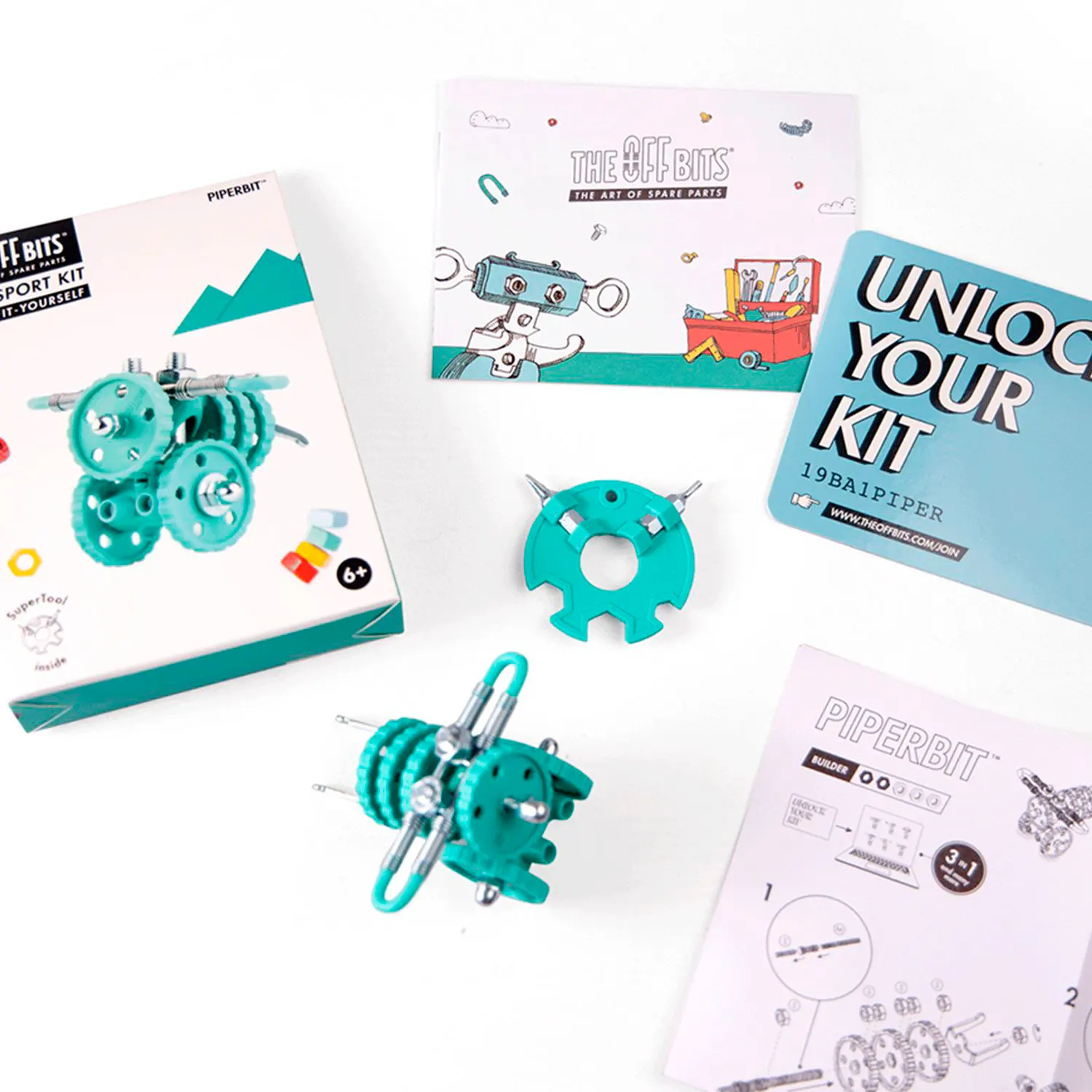 PiperBit model kit with Super Tool-TheOffbits