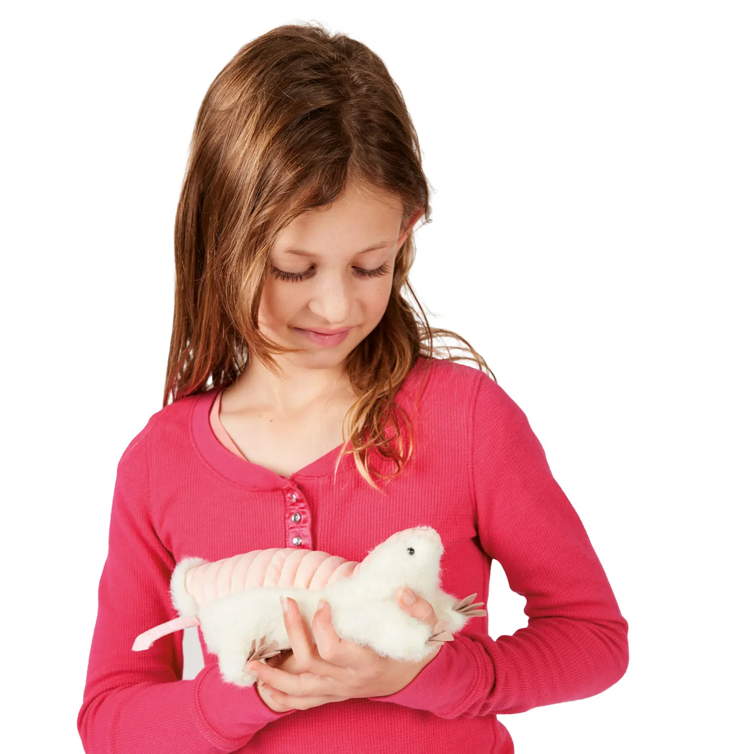 Pink Fairy Armadillo / Rosa Feen Gürteltier-Folkmanis® Puppets