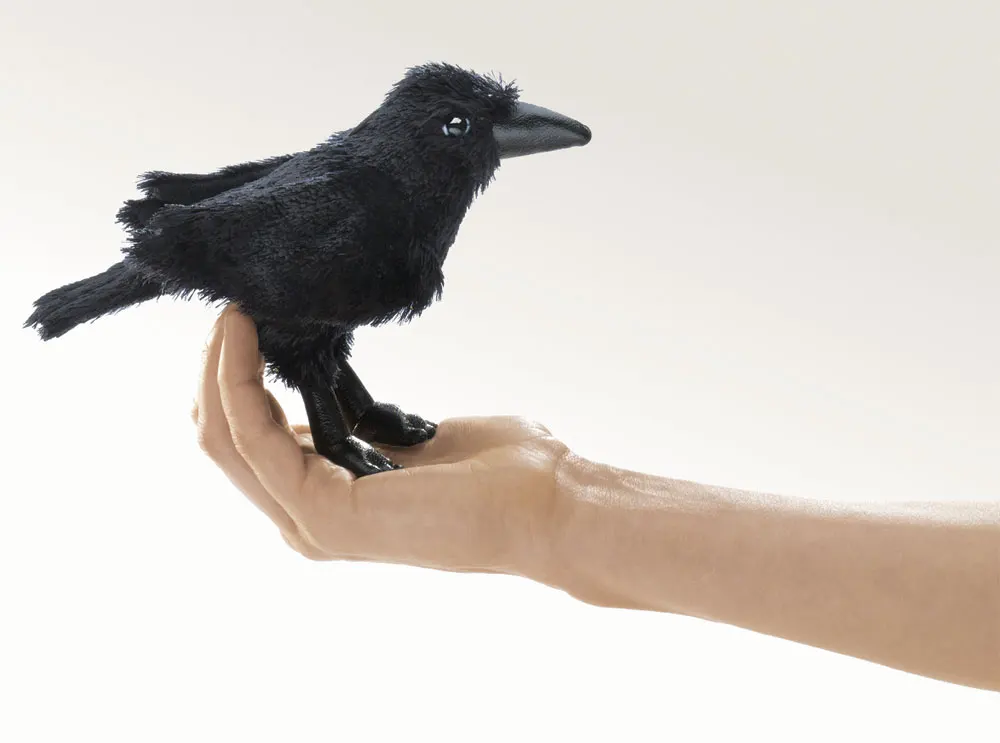 Mini Rabe / Mini Raven-Folkmanis® Puppets