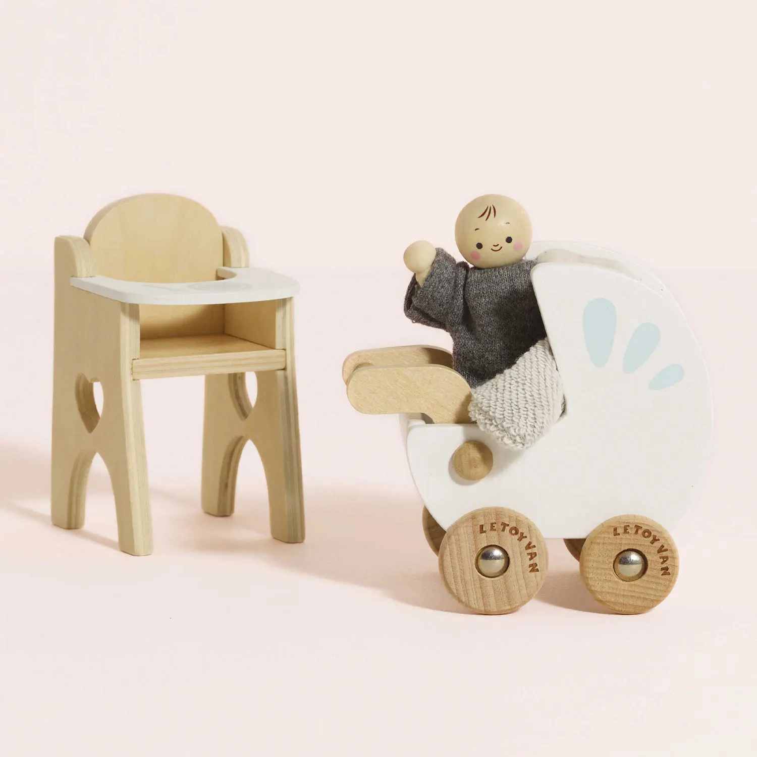 Kleinkind mit Ausstattung / Dolls House Nursery & Baby Set-Le Toy Van (LTV)