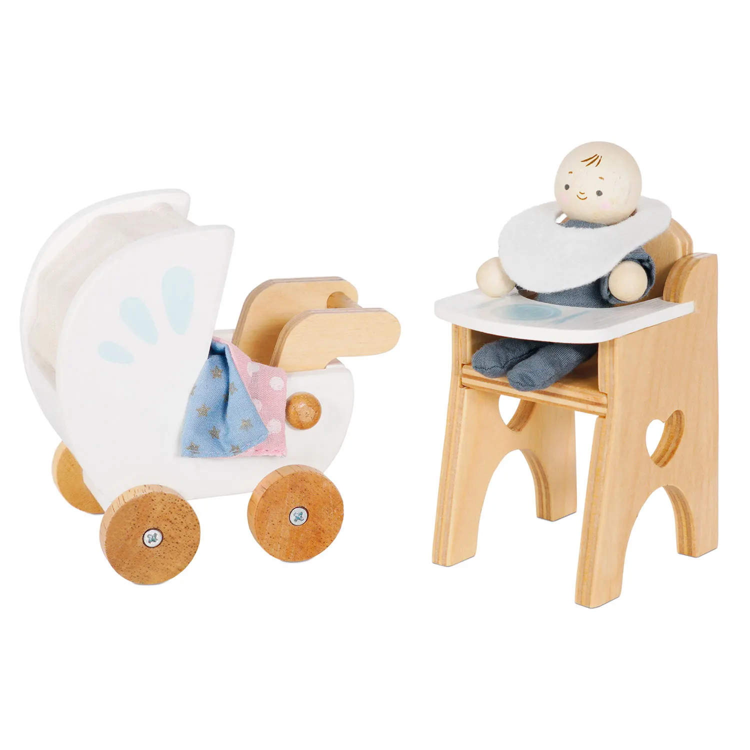 Kleinkind mit Ausstattung / Dolls House Nursery & Baby Set-Le Toy Van (LTV)
