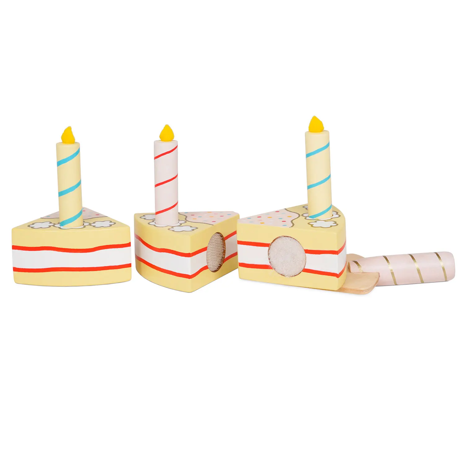 Vanilla Geburtstagkuchen / Sliceable Birthday Cake & Candles-Le Toy Van (LTV)