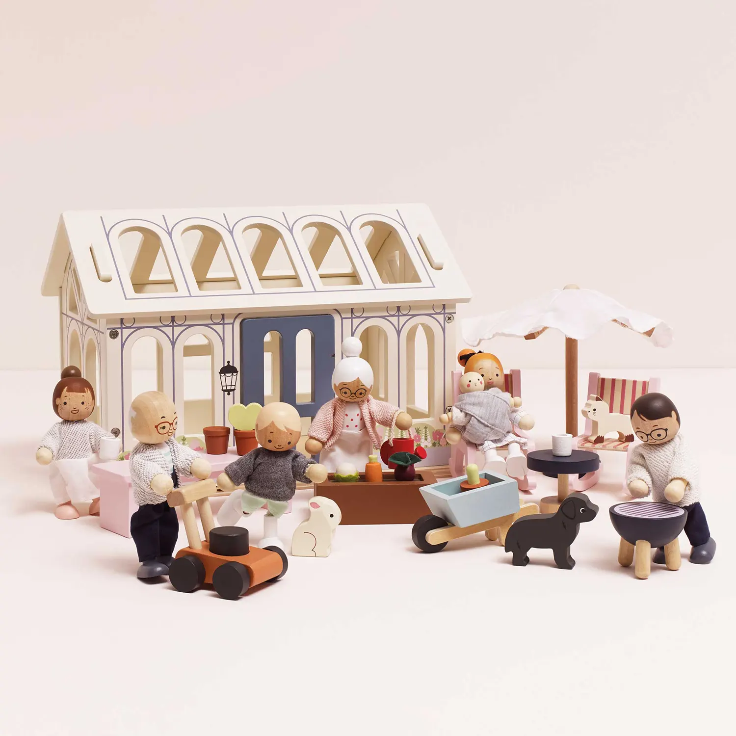 Spielset Wintergarten für Puppenhaus / Dolls House Conservatory Playset-Le Toy Van (LTV)