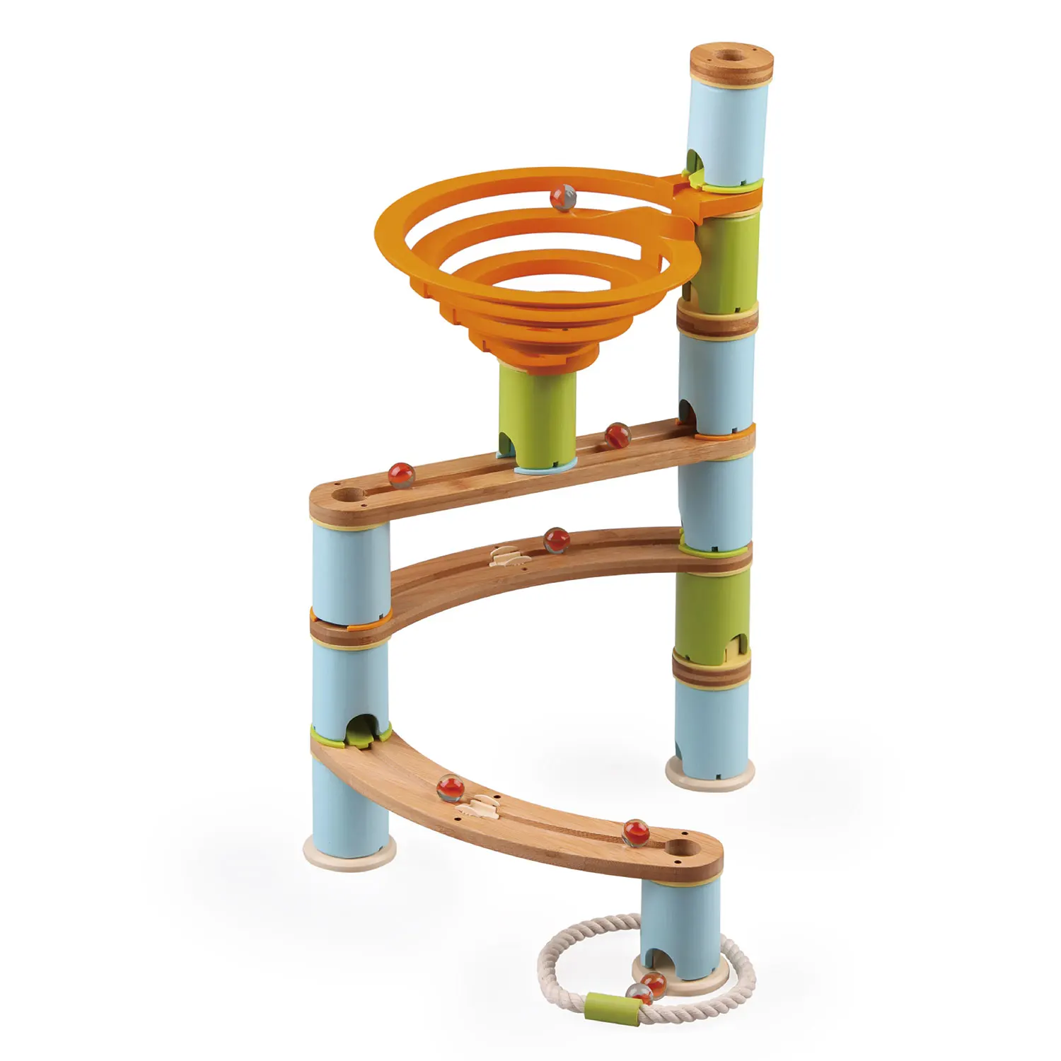 Kugelbahn: Bamboo Build & Run (48 pcs) BASIC-JH-products