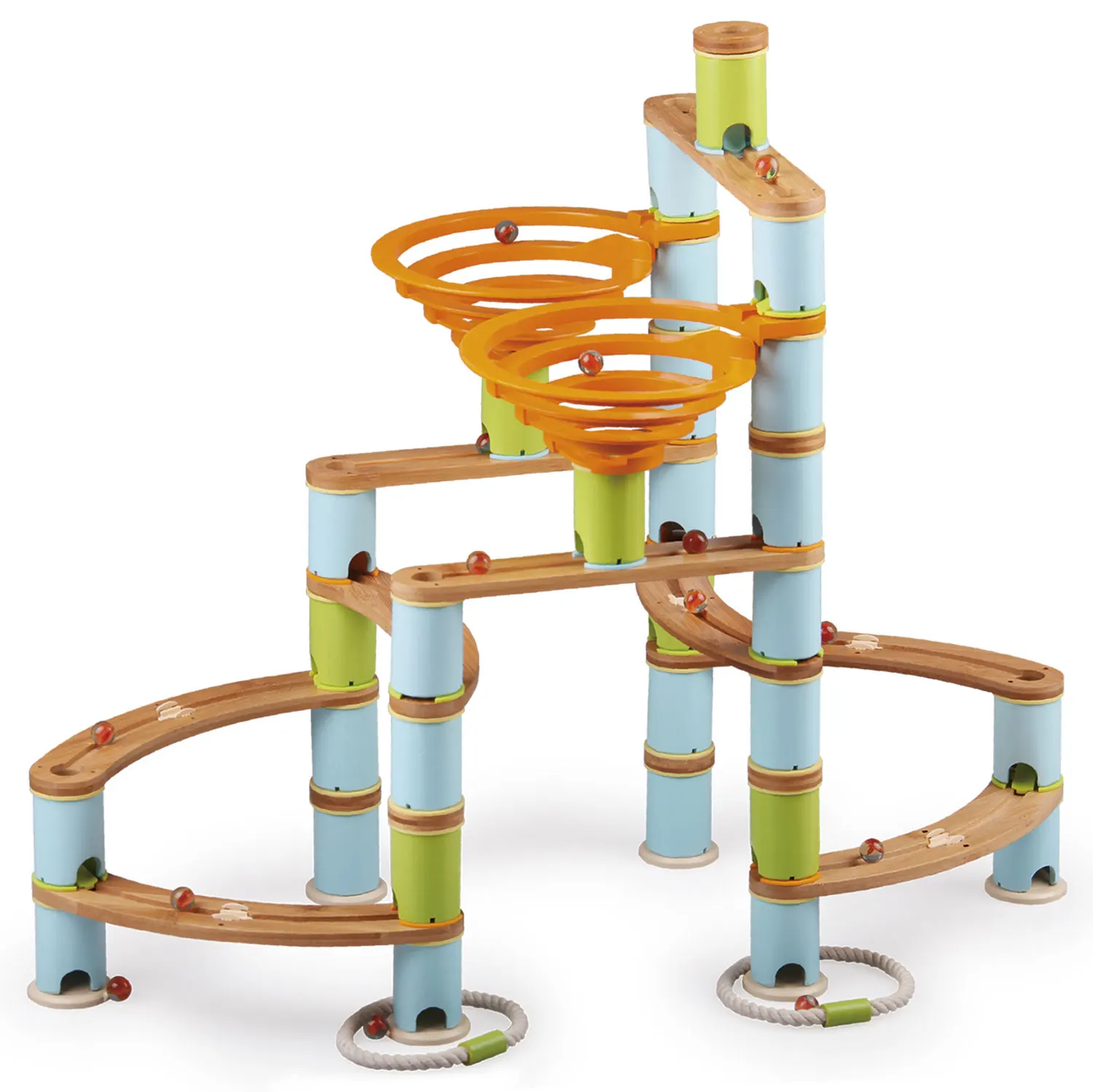 Kugelbahn: Bamboo Build & Run (138pcs) JUMBO-JH-products