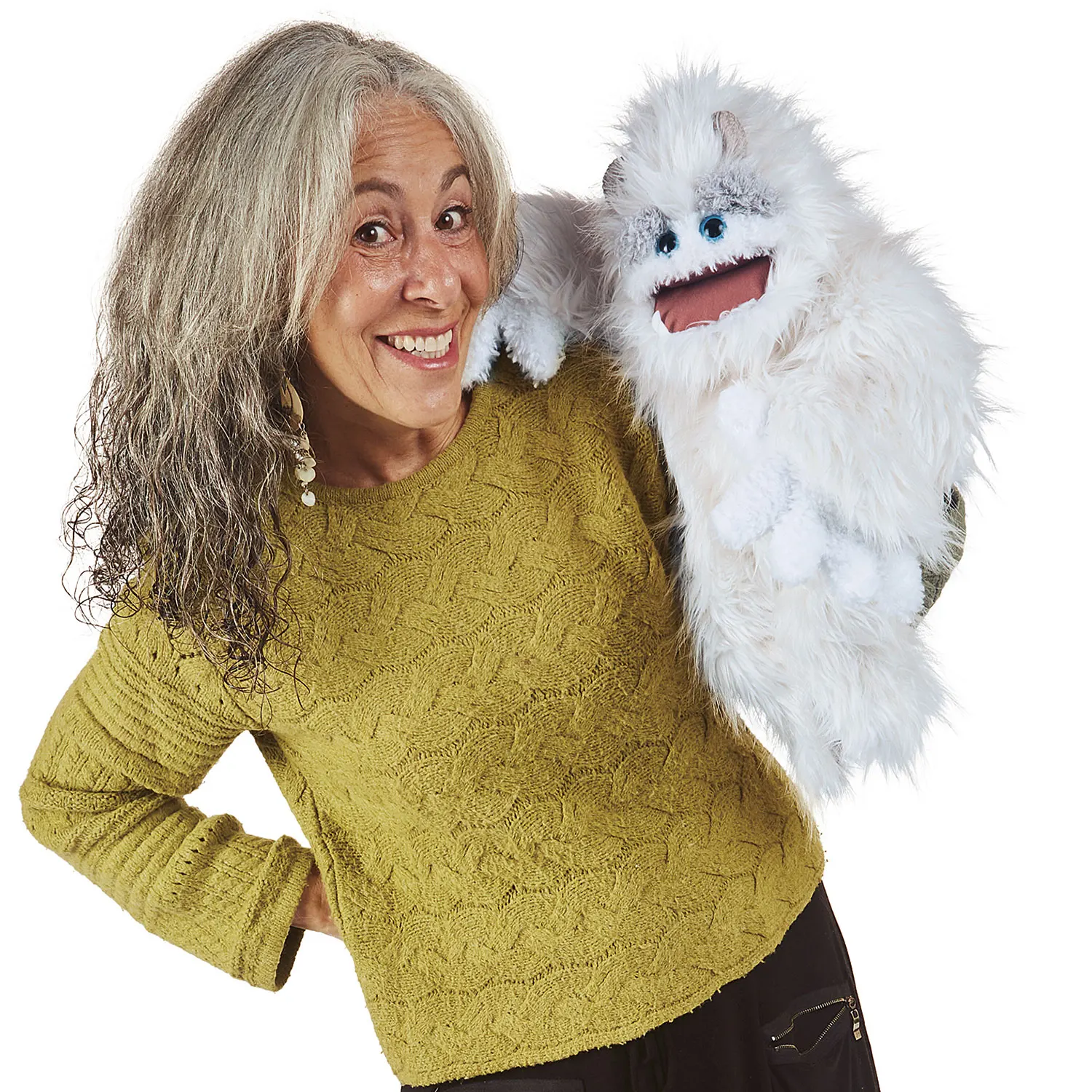 Schneemensch / Yeti-Folkmanis® Puppets