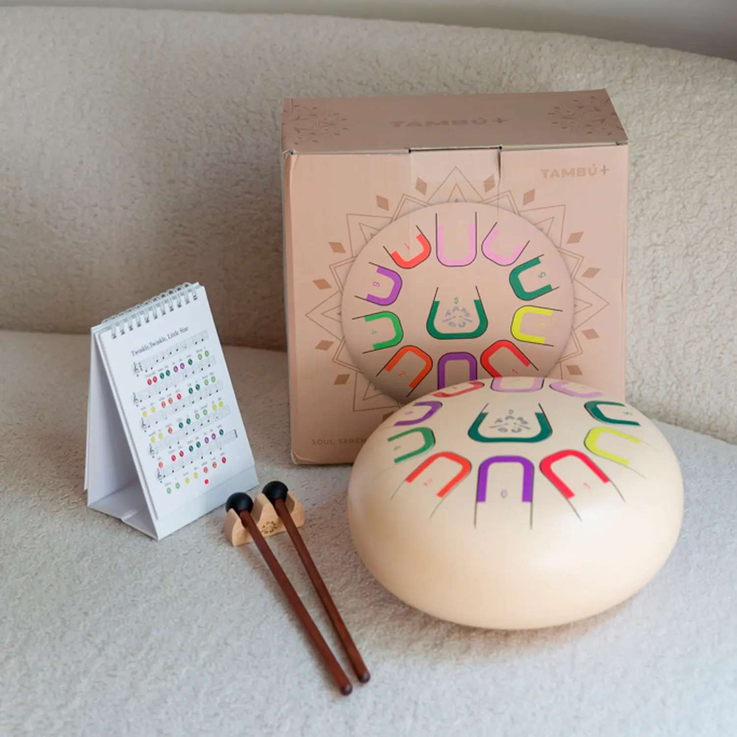 Tambu+ 10"/25 cm - Soul Serenity (Cream)-JuegaConmigo