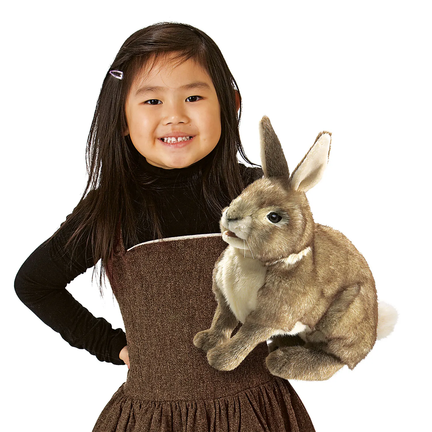Baumwollschwanz-Kaninchen / Rabbit, Cottontail-Folkmanis® Puppets