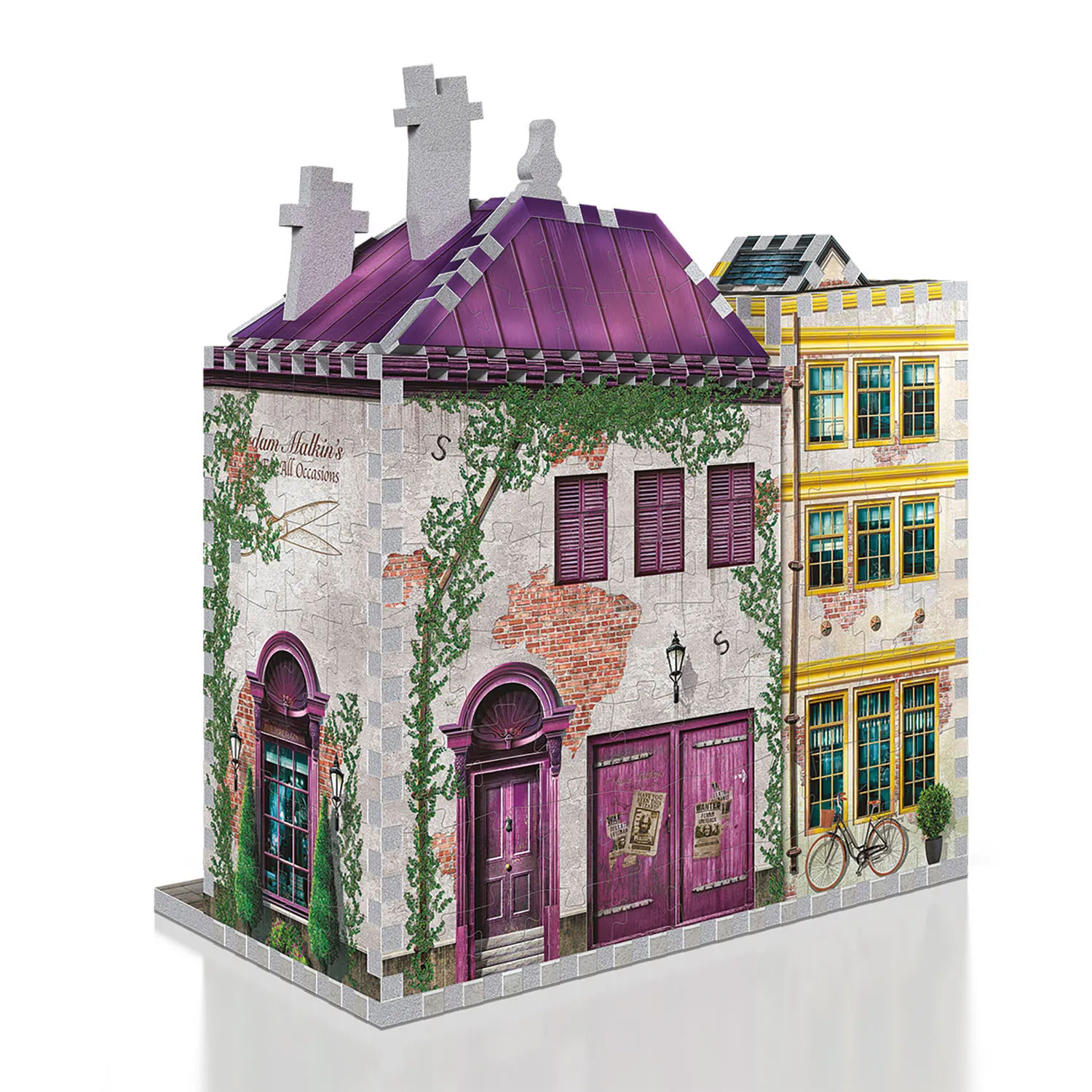 Madam Malkins Anzüge & Florean Fortescue’s Eissalon 290 pcs. 3D Puzzle-Wrebbit-3D Puzzles