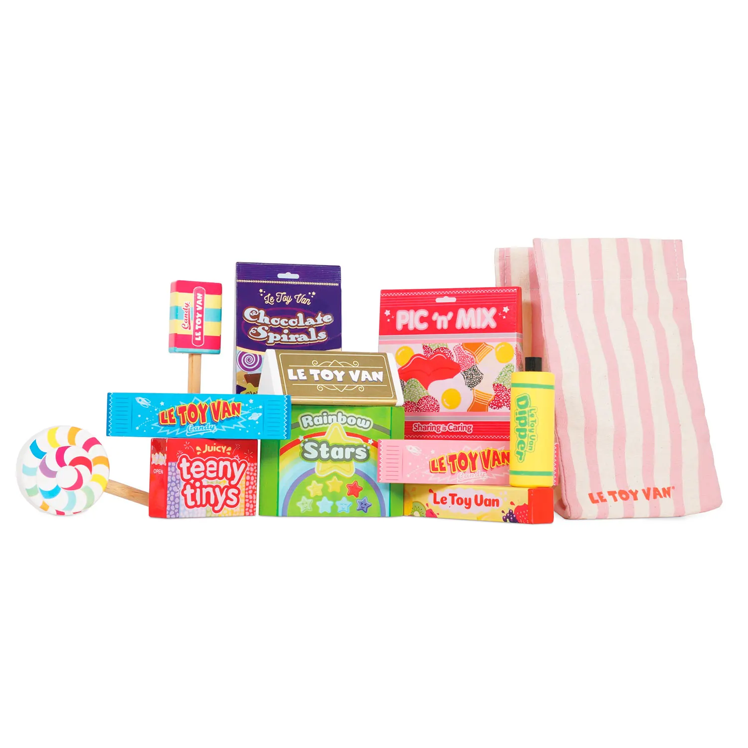 Süßigkeiten & Candy Set / Retro Sweets and Candy Roleplay Set-Le Toy Van (LTV)