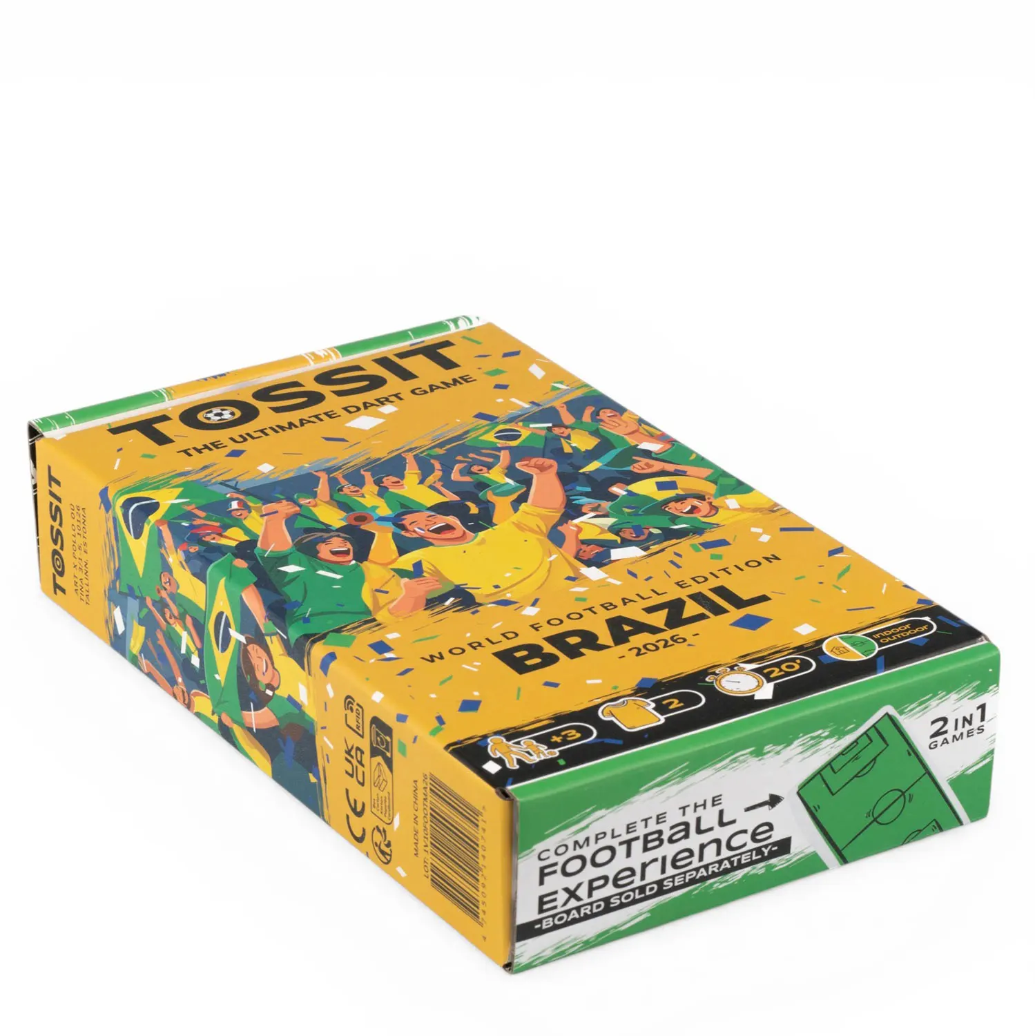 BRAZIL - TOSSIT Starter Pack - World Football Edition-TOSSIT®