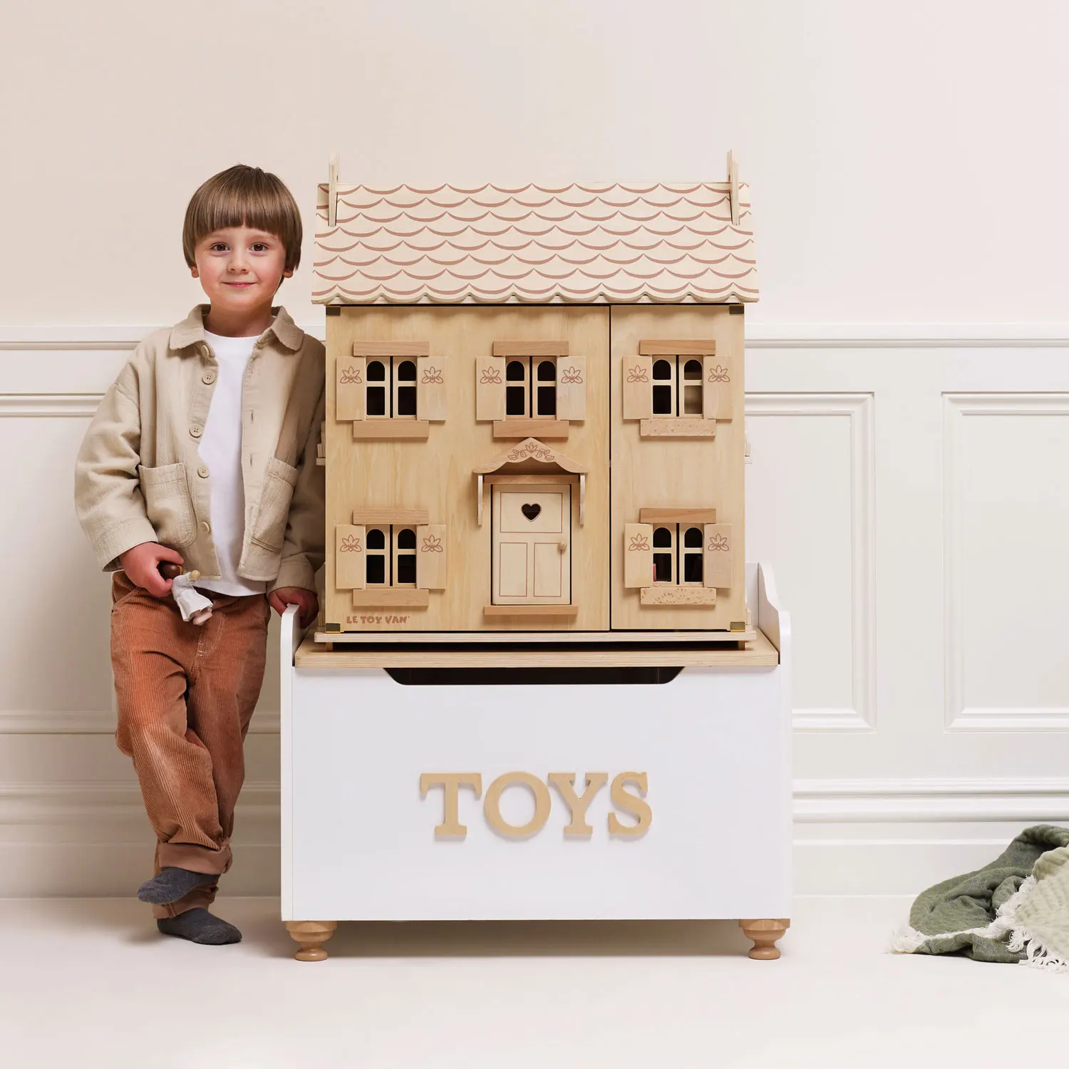 Marie’s Natural Wood Dolls House