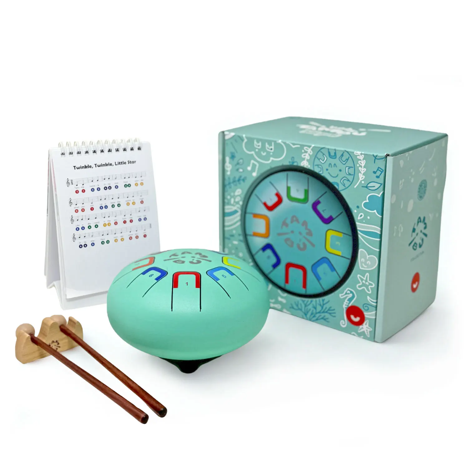 Baby Tambú 6"/15 cm - turquise (Teal Peal)