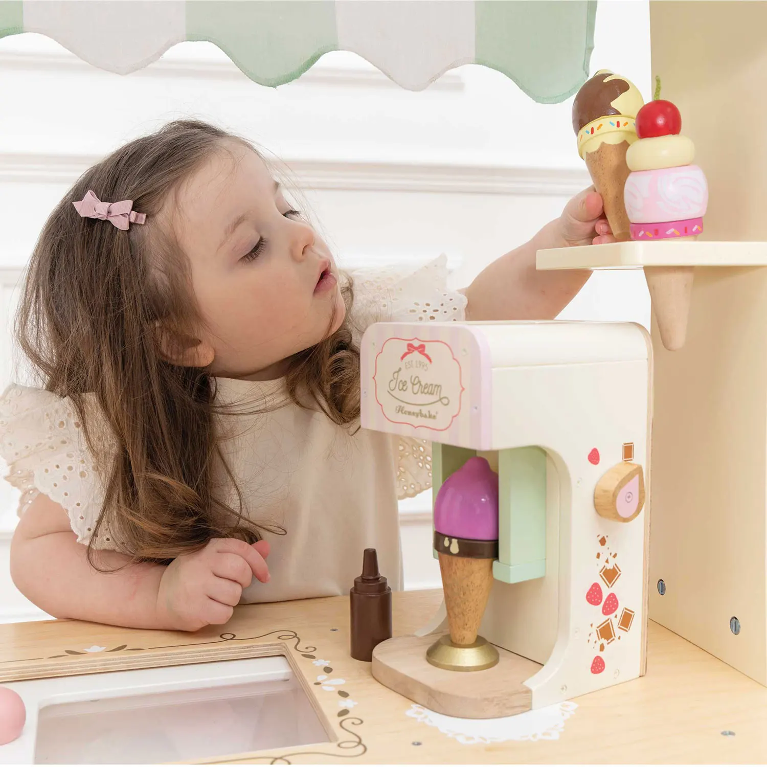Eiscremewagen / Ice Cream Trolley Market Stall-Le Toy Van (LTV)