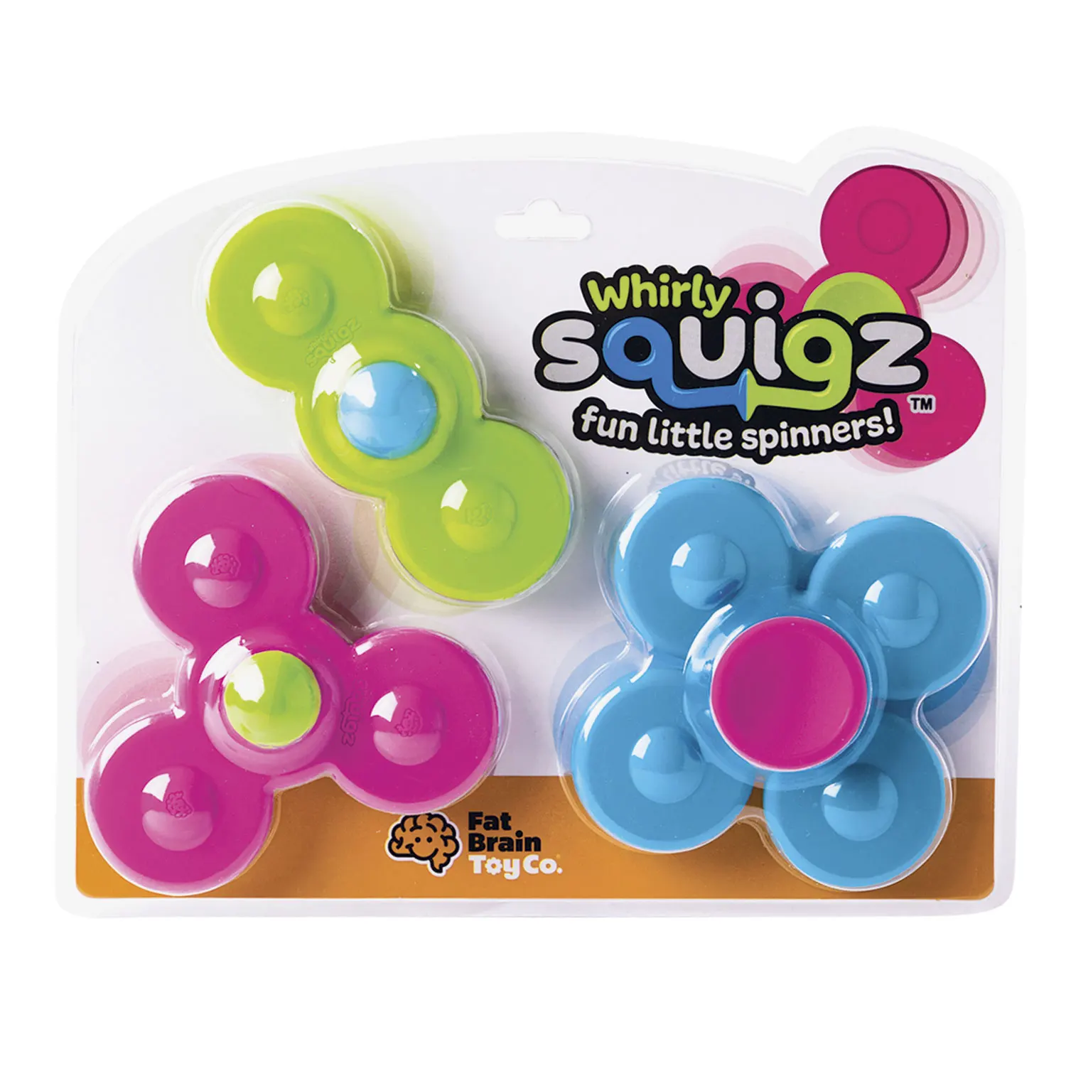 Squigz mit Drehelementen NEU! / Whirly Squigz NEW!-TOMY