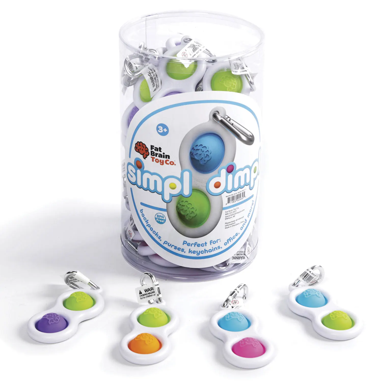 Simple Dimpl Greifling (Schlüsselanhänger)-TOMY