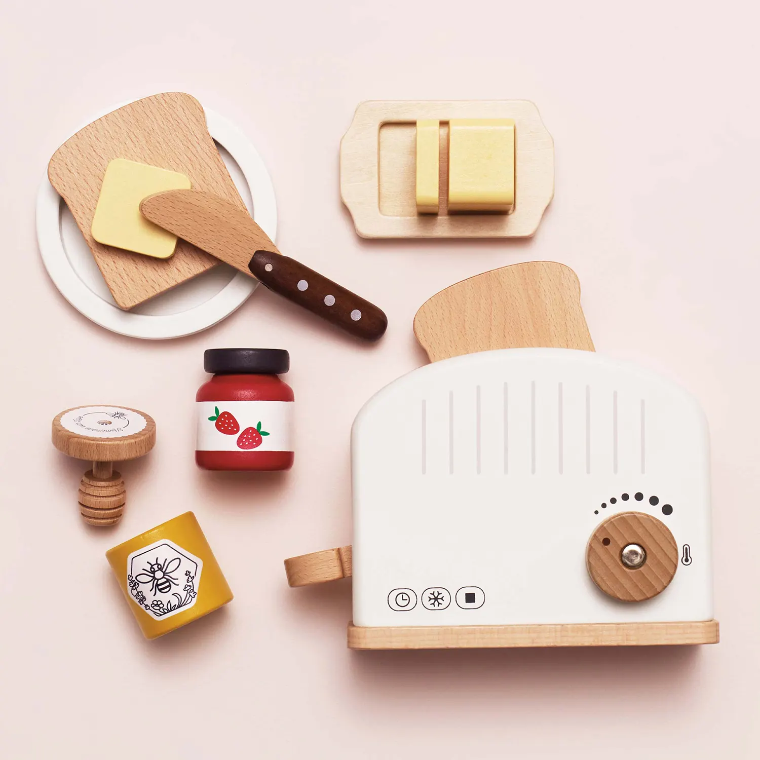 Pop-up Toaster and Breakfast Set (New Look)-Le Toy Van (LTV)