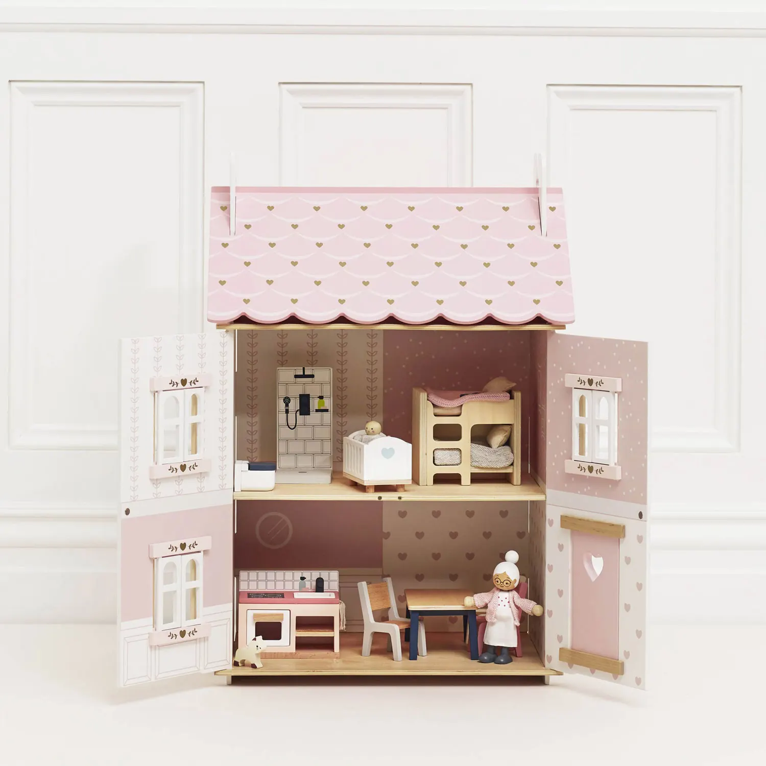 Rose Heart Puppenhaus / Roseheart Wooden Dolls House-Le Toy Van (LTV)