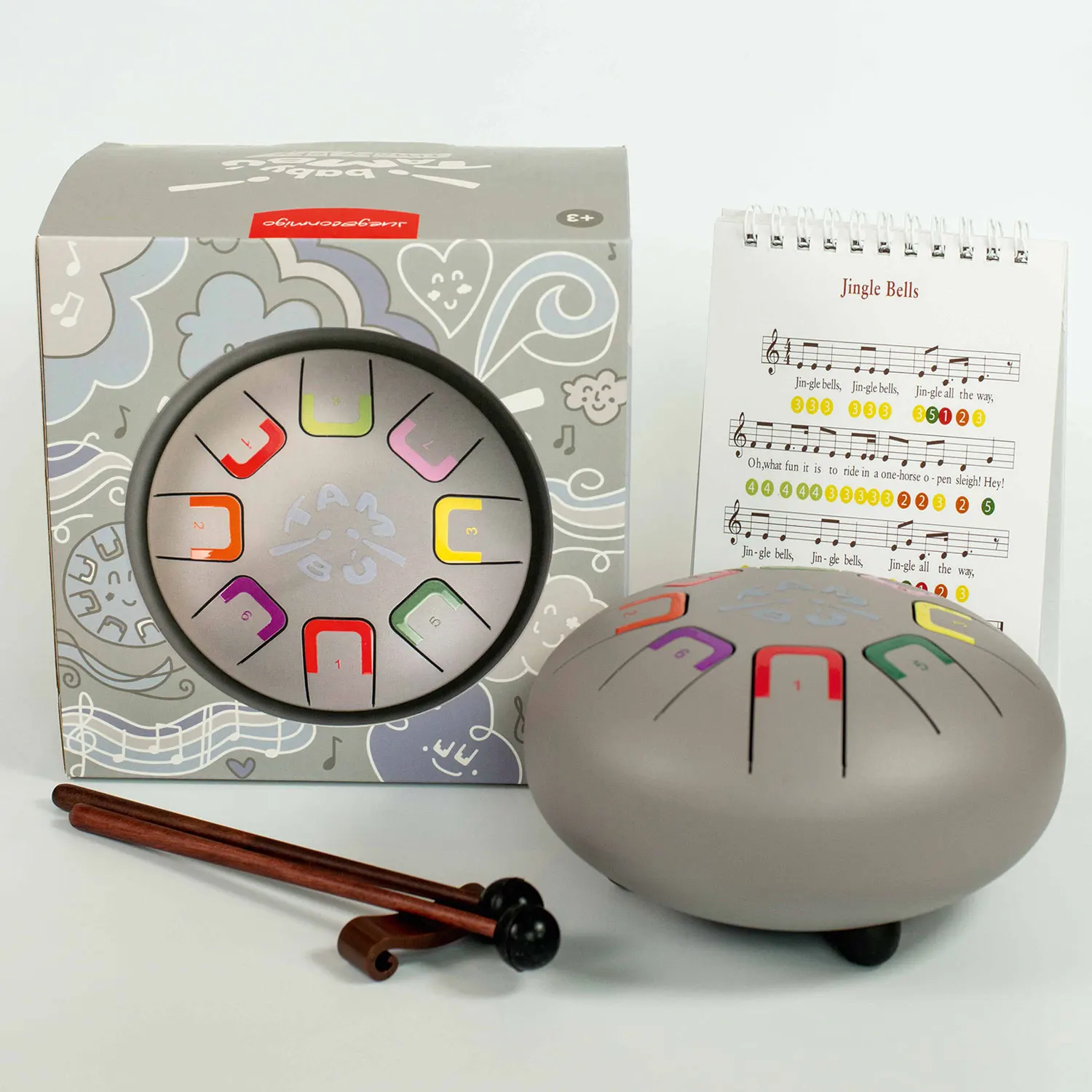 Baby Tambu Smokey Loky (Hellgrau)-JuegaConmigo