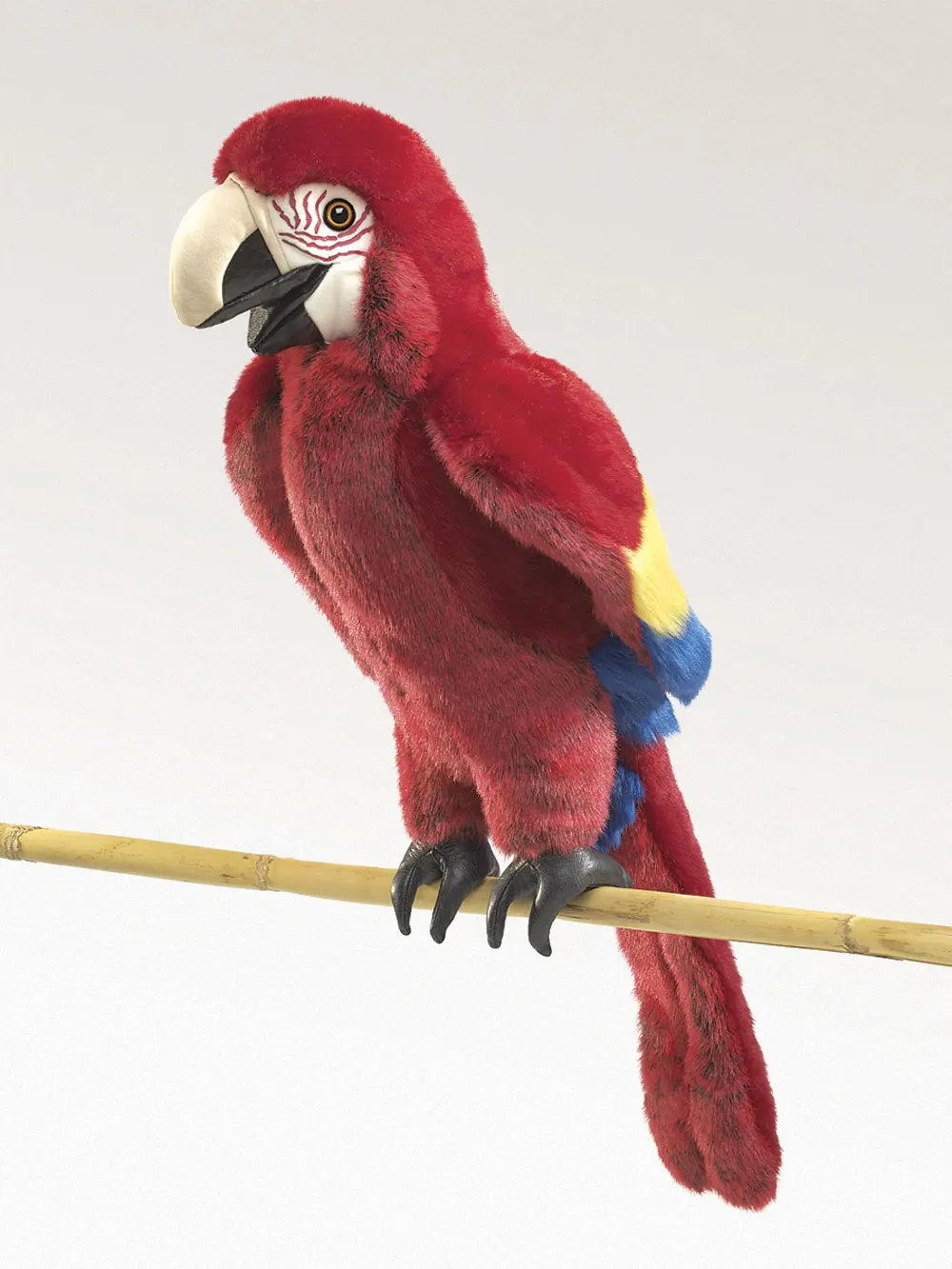 Ara / Scarlet Macaw-Folkmanis® Puppets