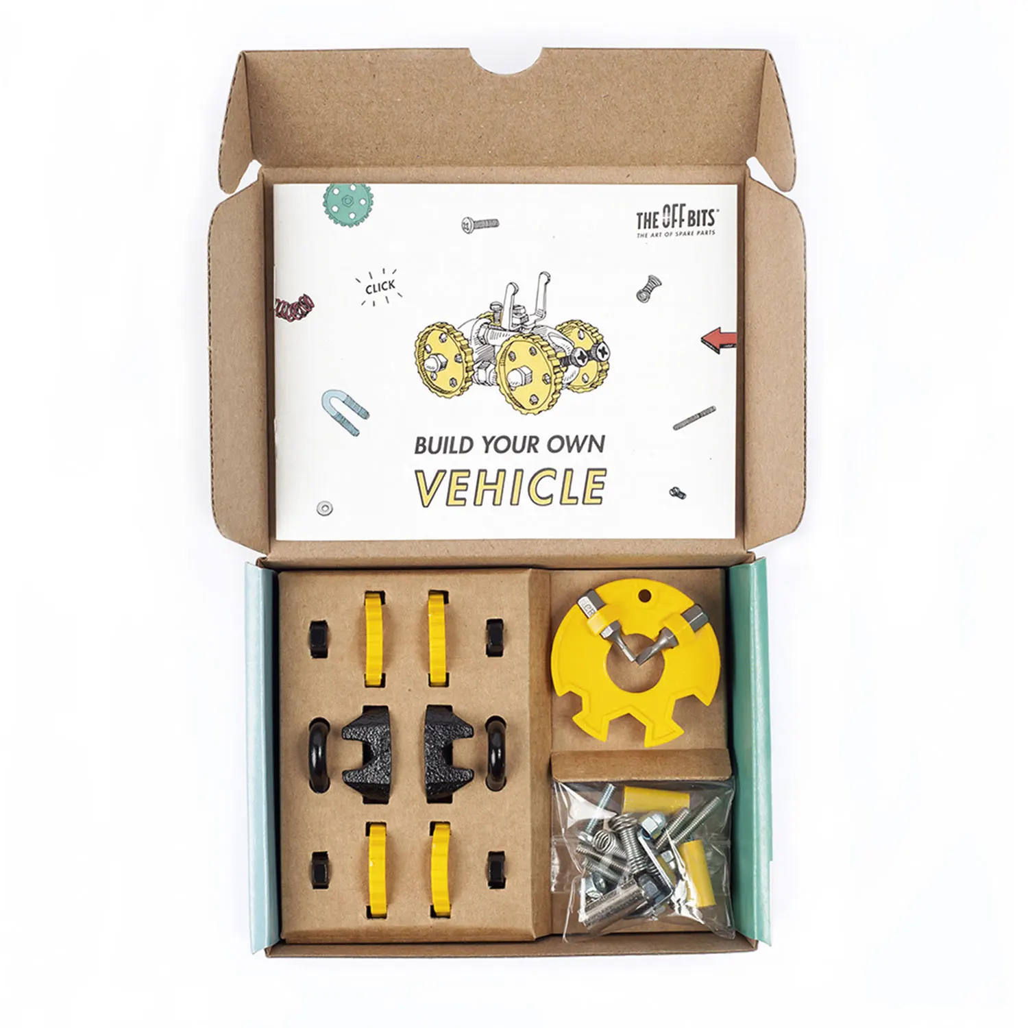 Vehicle Kit - Yellow Car - BlazeBit-TheOffbits