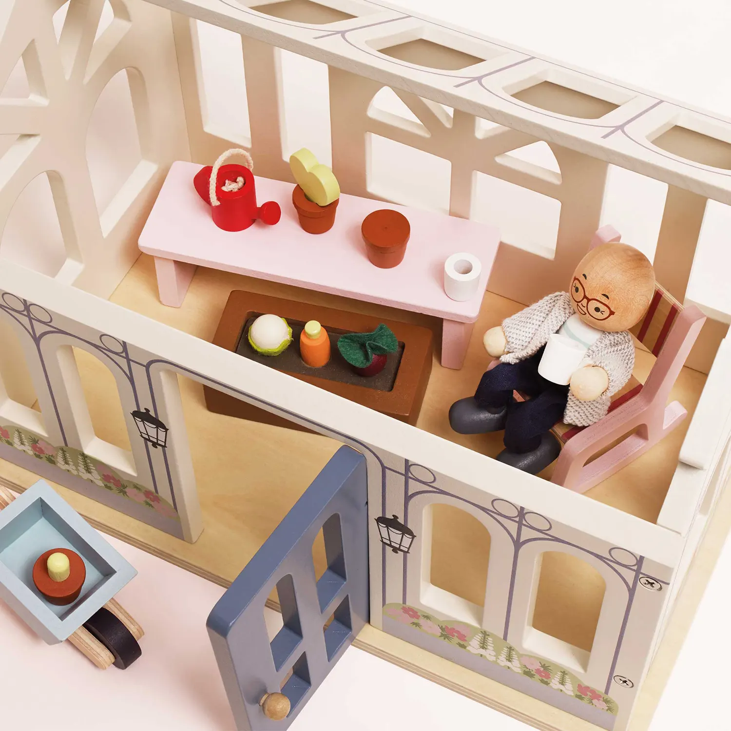 Spielset Wintergarten für Puppenhaus / Dolls House Conservatory Playset-Le Toy Van (LTV)