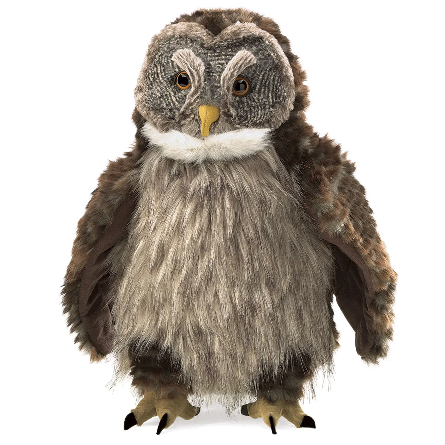 Eule mit „Huhu – Effekt" / Hooting Owl-Folkmanis® Puppets