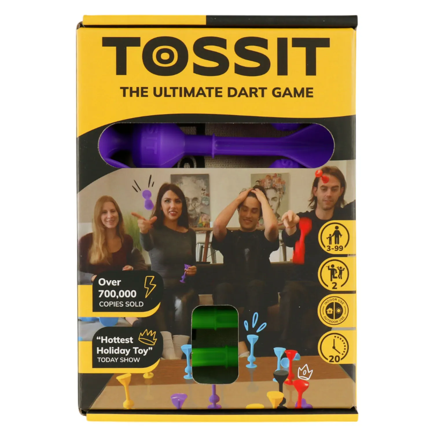 TOSSIT ORIGINAL STARTER PACK lila / grün-TOSSIT®