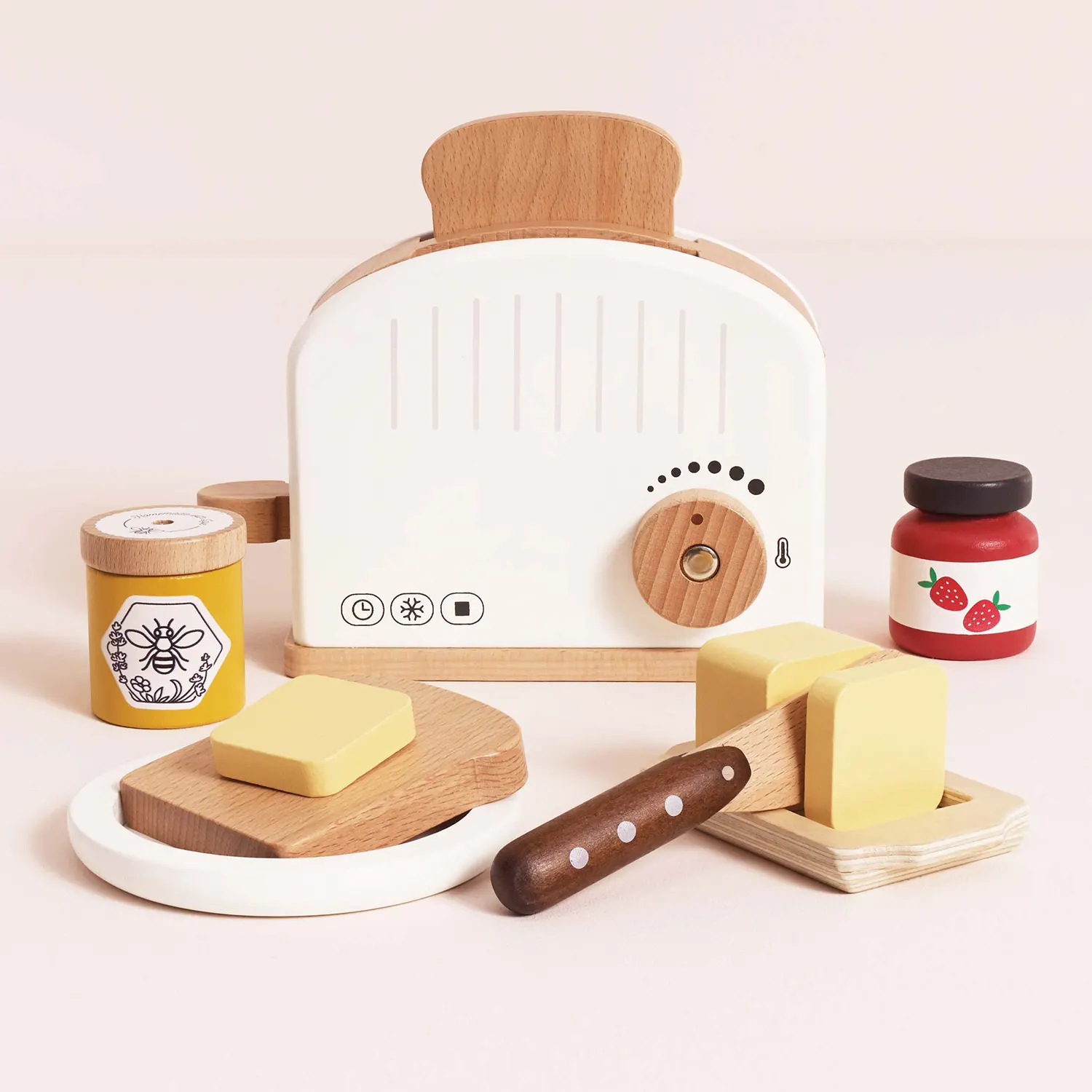 Pop-up Toaster and Breakfast Set (New Look)-Le Toy Van (LTV)