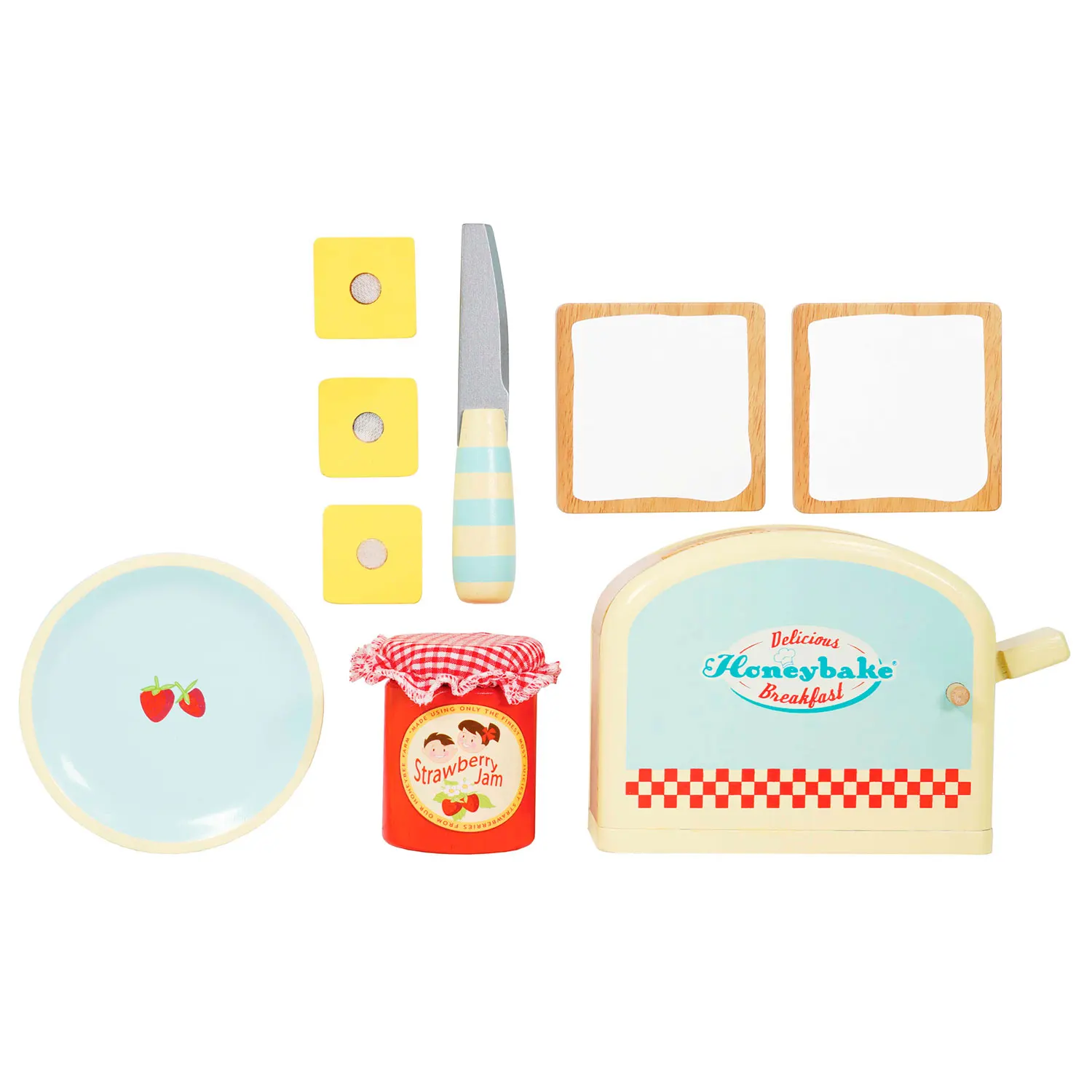 Toaster Set/ Pop-up Toaster and Breakfast Set-Le Toy Van (LTV)