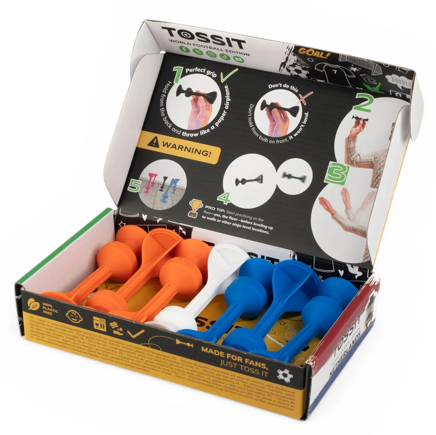 NETHERLANDS - TOSSIT Starter Pack - World Football Edition-TOSSIT®
