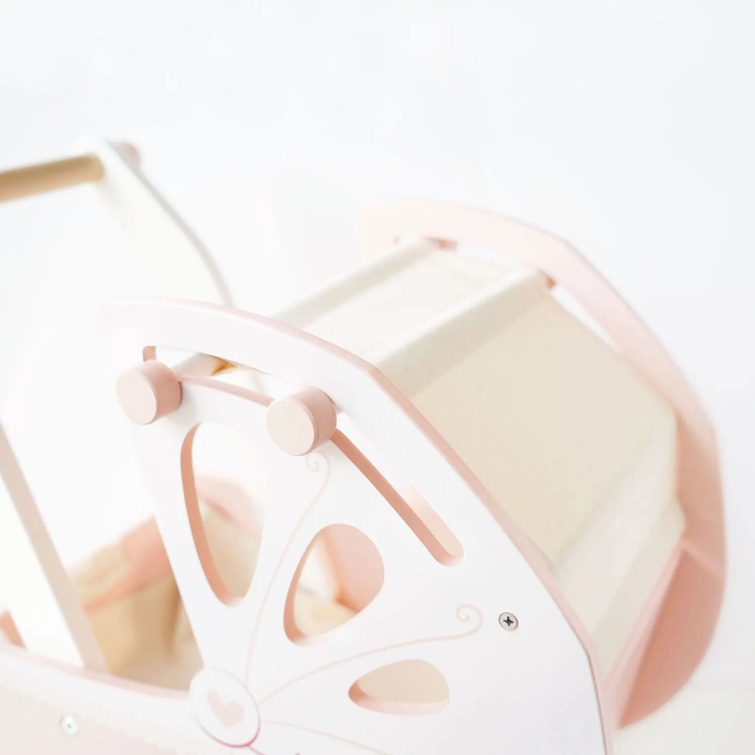 Sweet Dreams Puppenwagen / Retro Wooden Doll Pram-Le Toy Van (LTV)