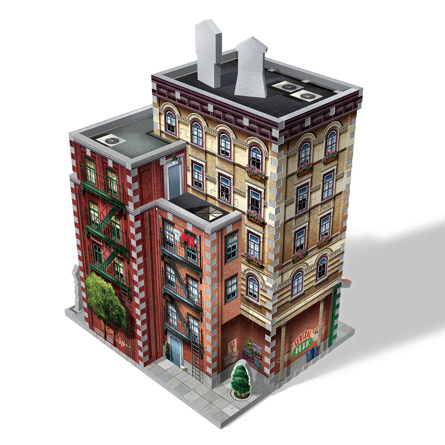 Friends - Central Perk (440 Teile) - 3D-Puzzle-Wrebbit-3D Puzzles