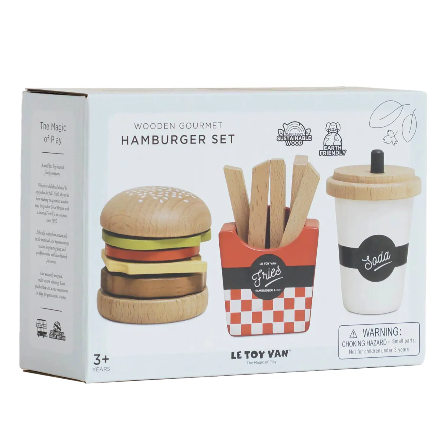 Gourmet Hamburger Set-Le Toy Van (LTV)
