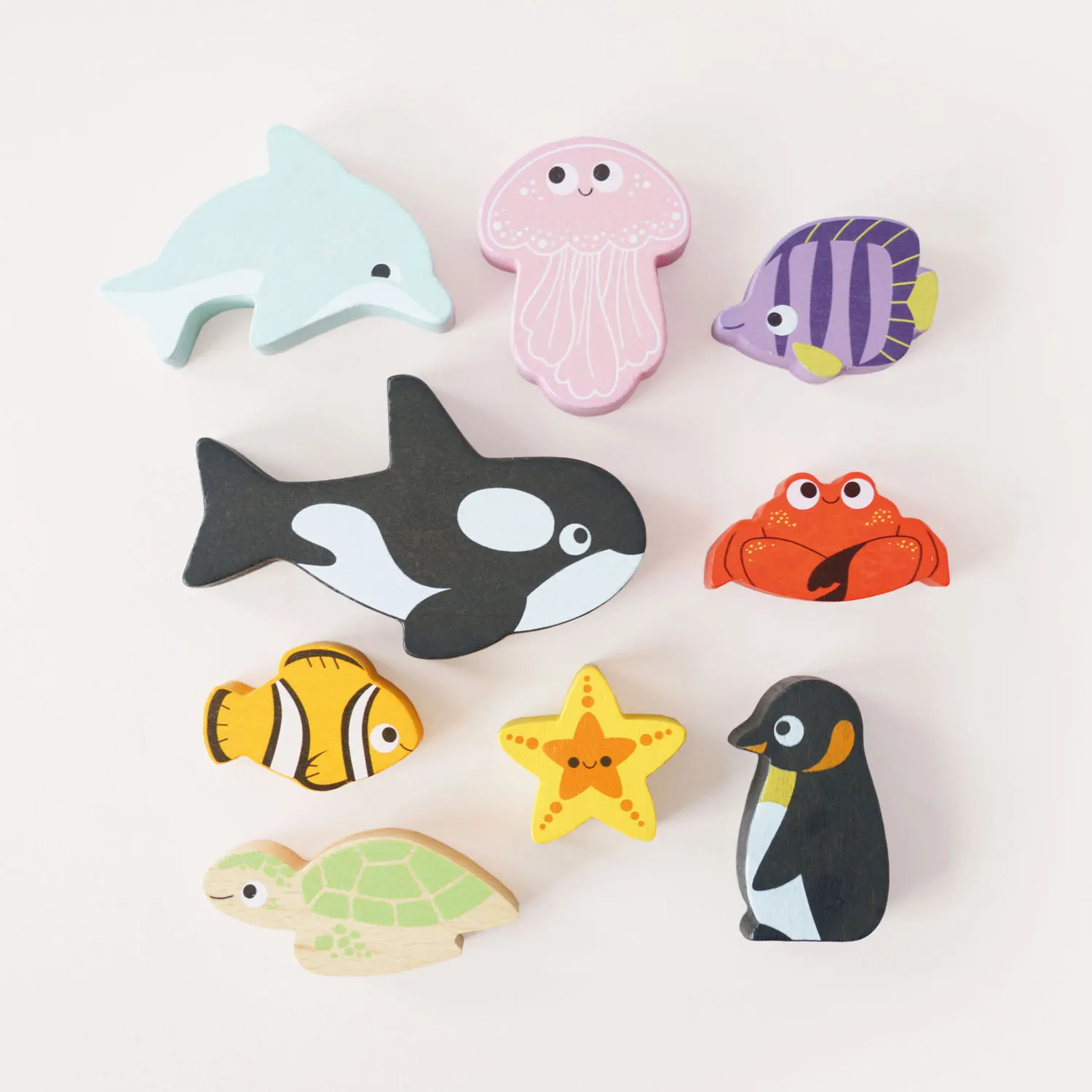 Ocean Life Stacking Animals & Bag-Le Toy Van (LTV)