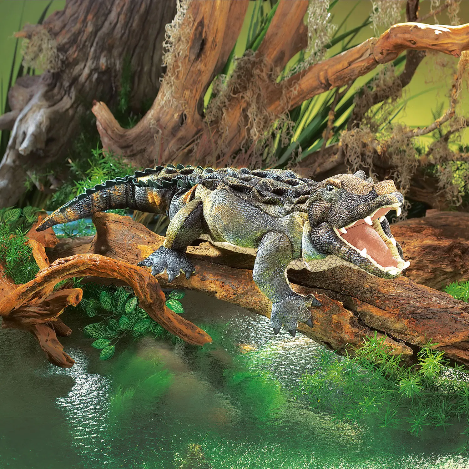 Amerikanischer Alligator / American Alligator-Folkmanis® Puppets