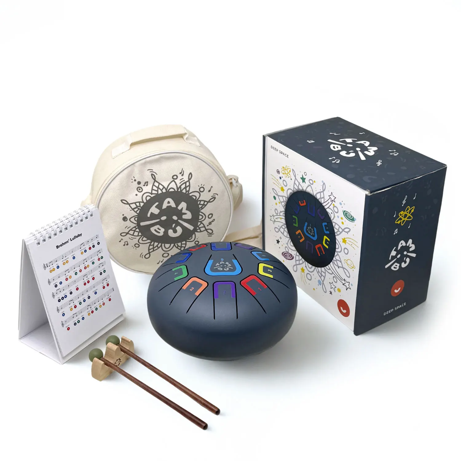 Tambú 8"/20 cm - anthrazit (deep space)