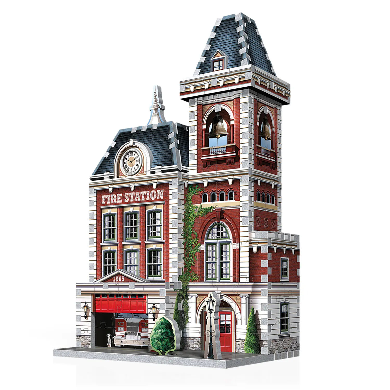 Urbania: Feuerwache / Fire Station-Wrebbit-3D Puzzles