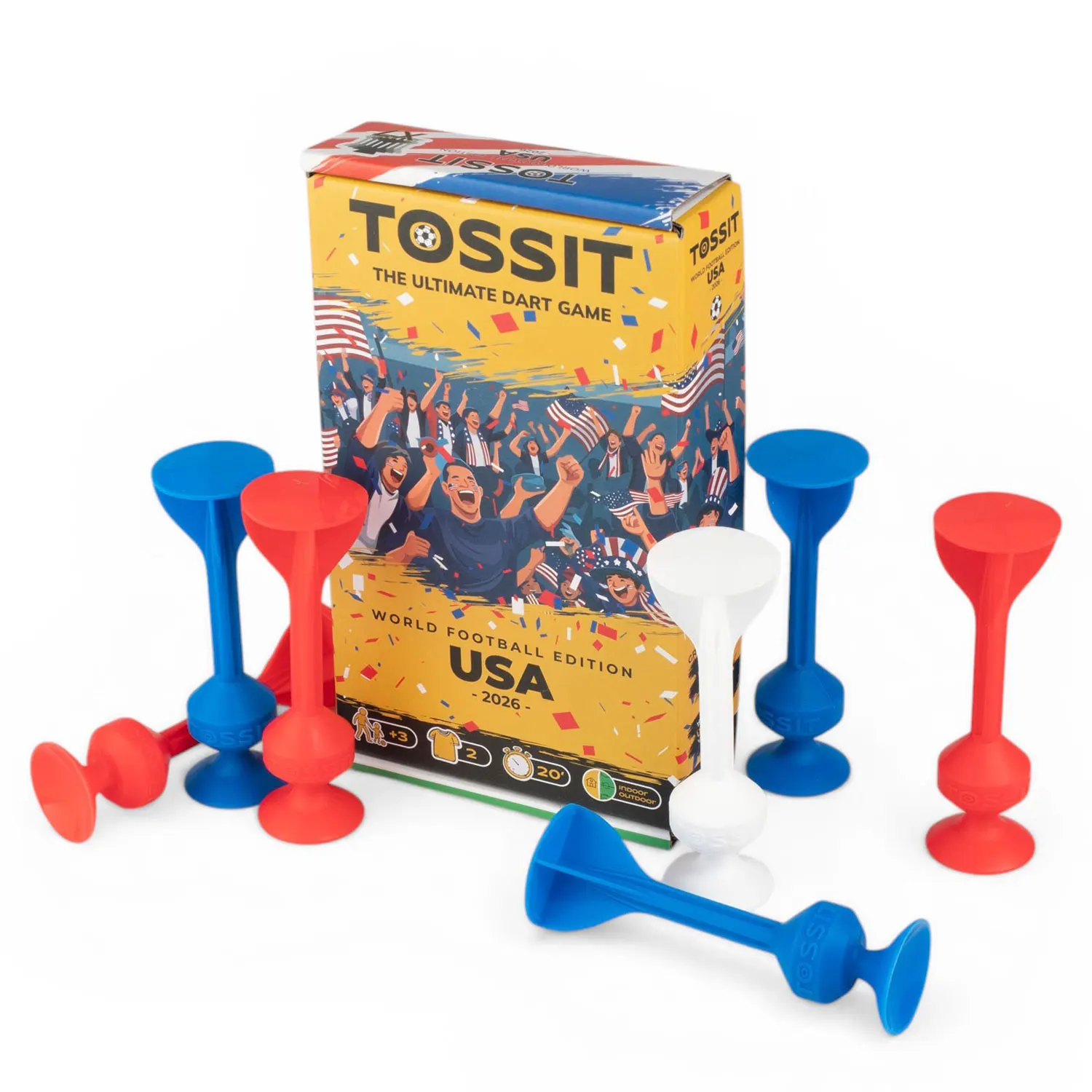 USA - TOSSIT Starter Pack - World Football Edition-TOSSIT®