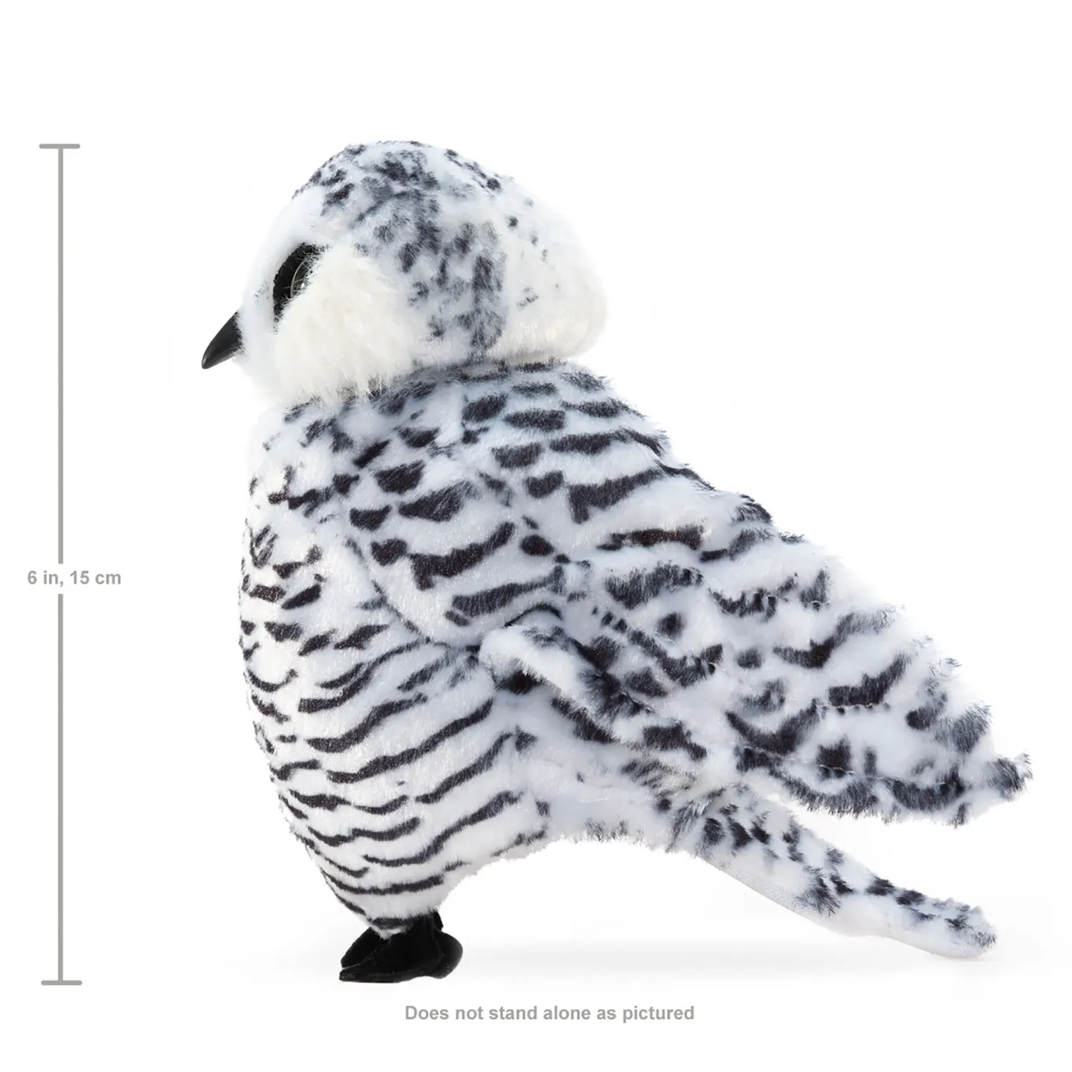 Small Snowy Owl / Kleine Schnee-Eule-Folkmanis® Puppets