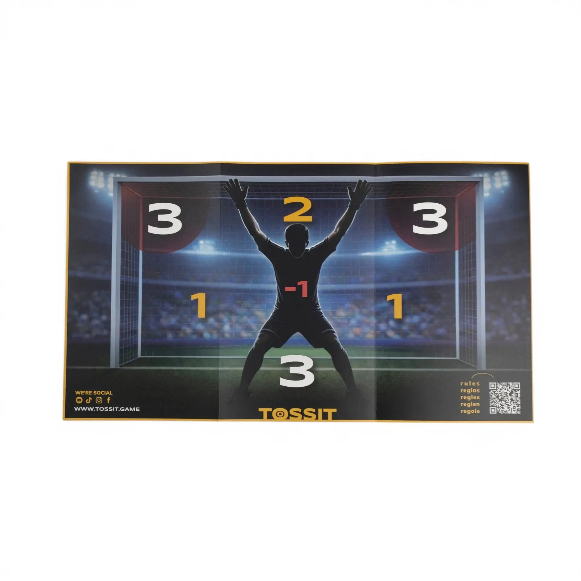 TOSSIT World Footbal GOAL PACK - TUBE-TOSSIT®