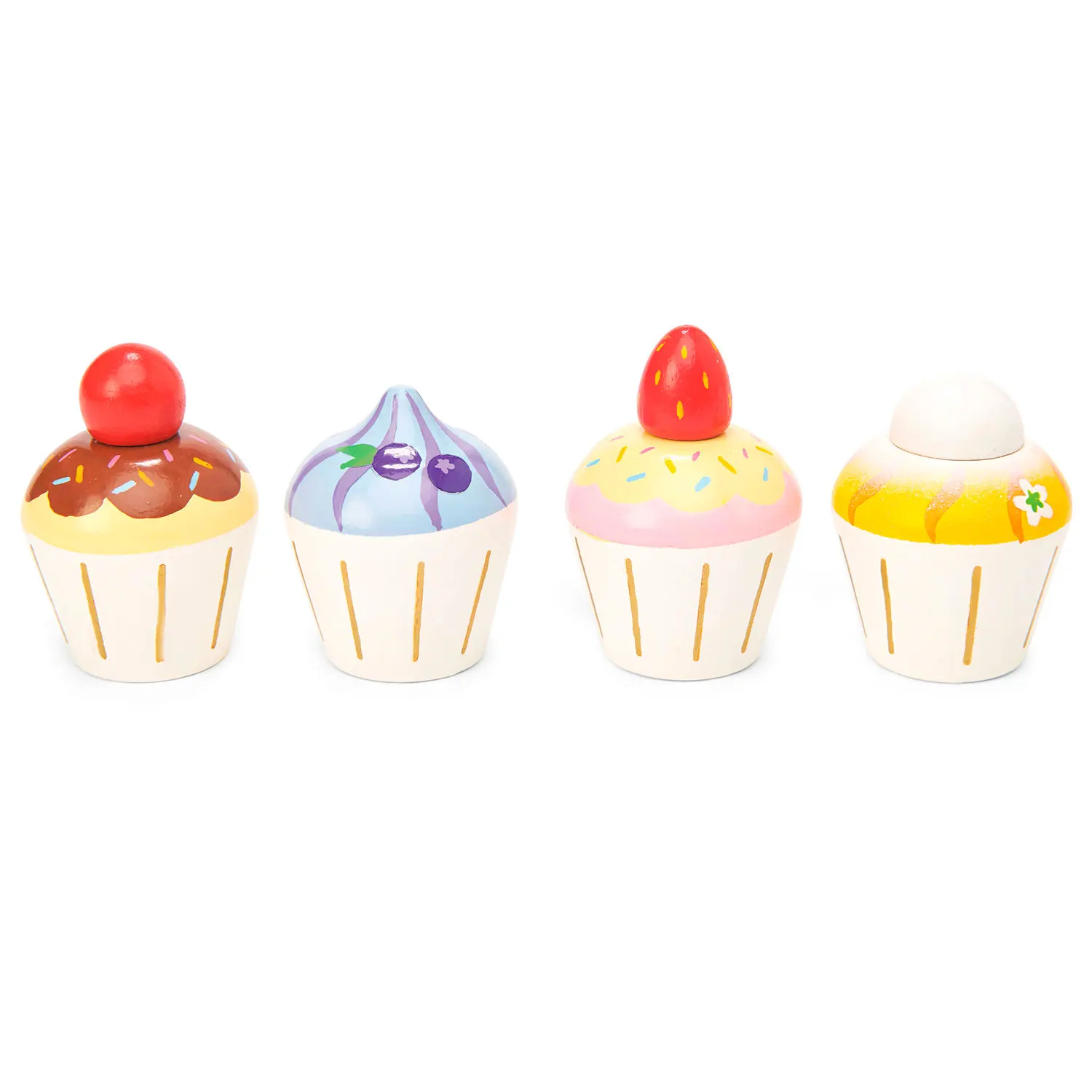Cupcakes / Wooden Cupcake Play Food Set-Le Toy Van (LTV)