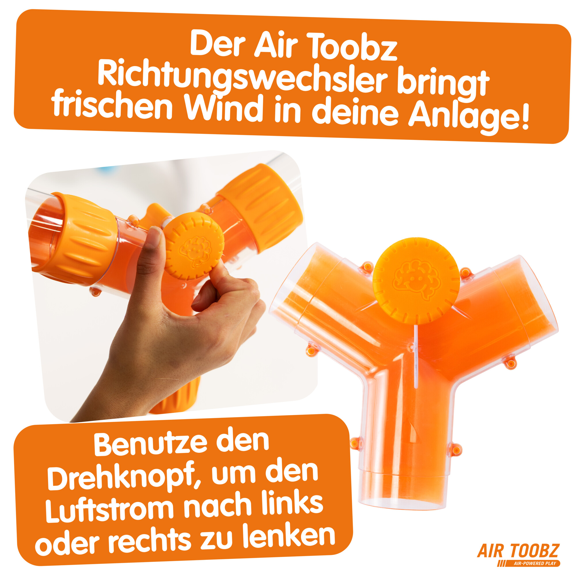 Air Toobz Switch - Weiche, wechselt die Richtung-TOMY