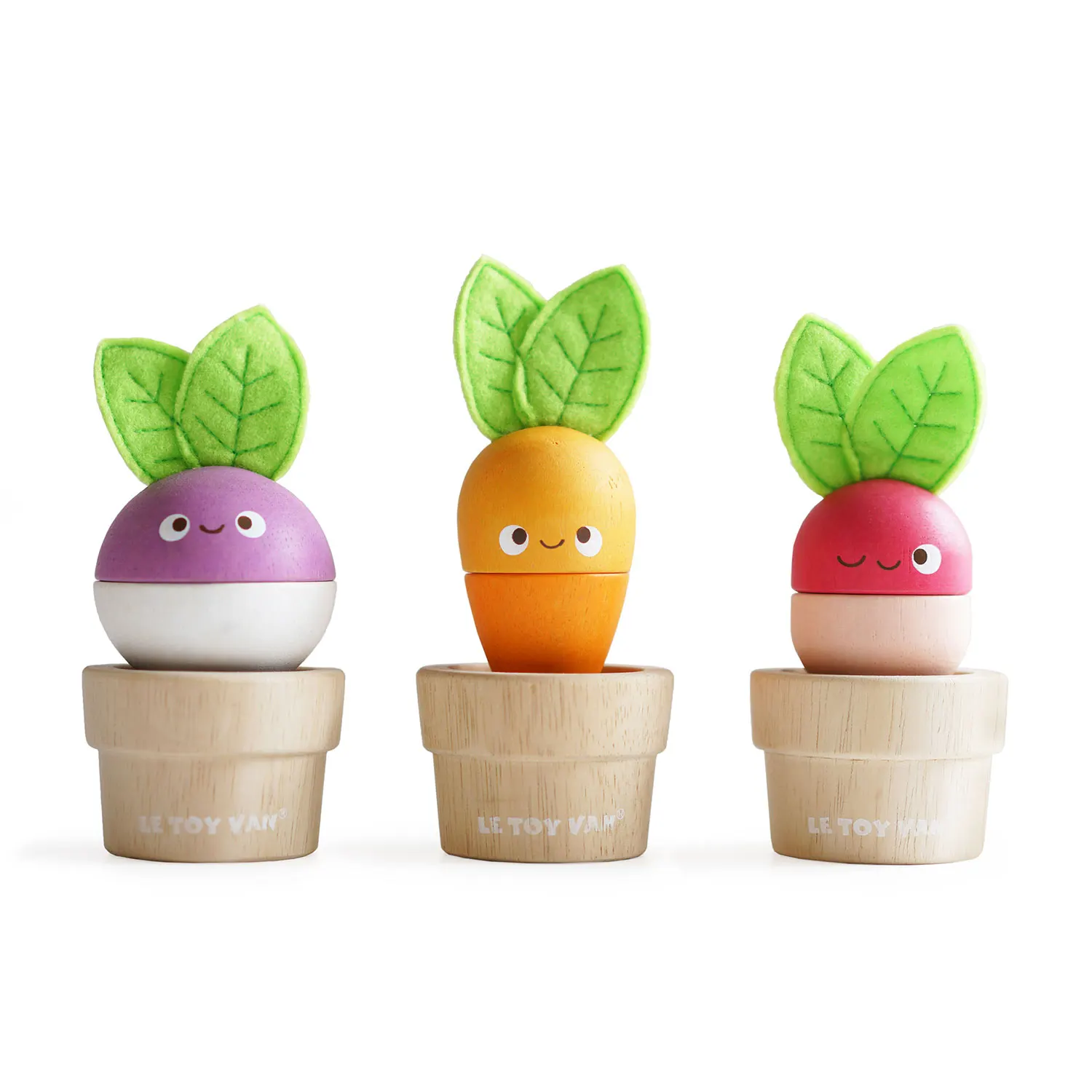 Stacking Veggies / Stacking Wooden Veggies-Le Toy Van (LTV)