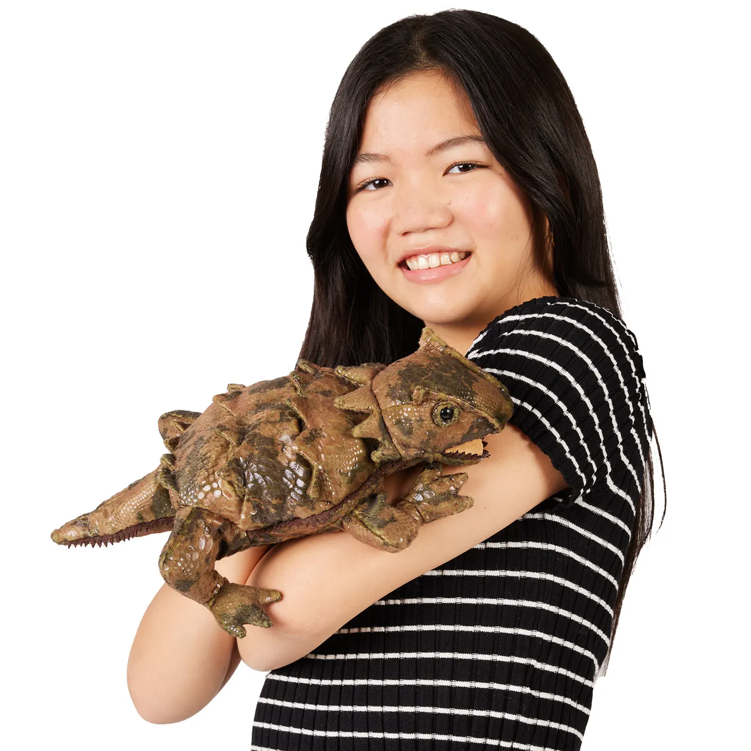 Horned Lizard / Krötenechse-Folkmanis® Puppets