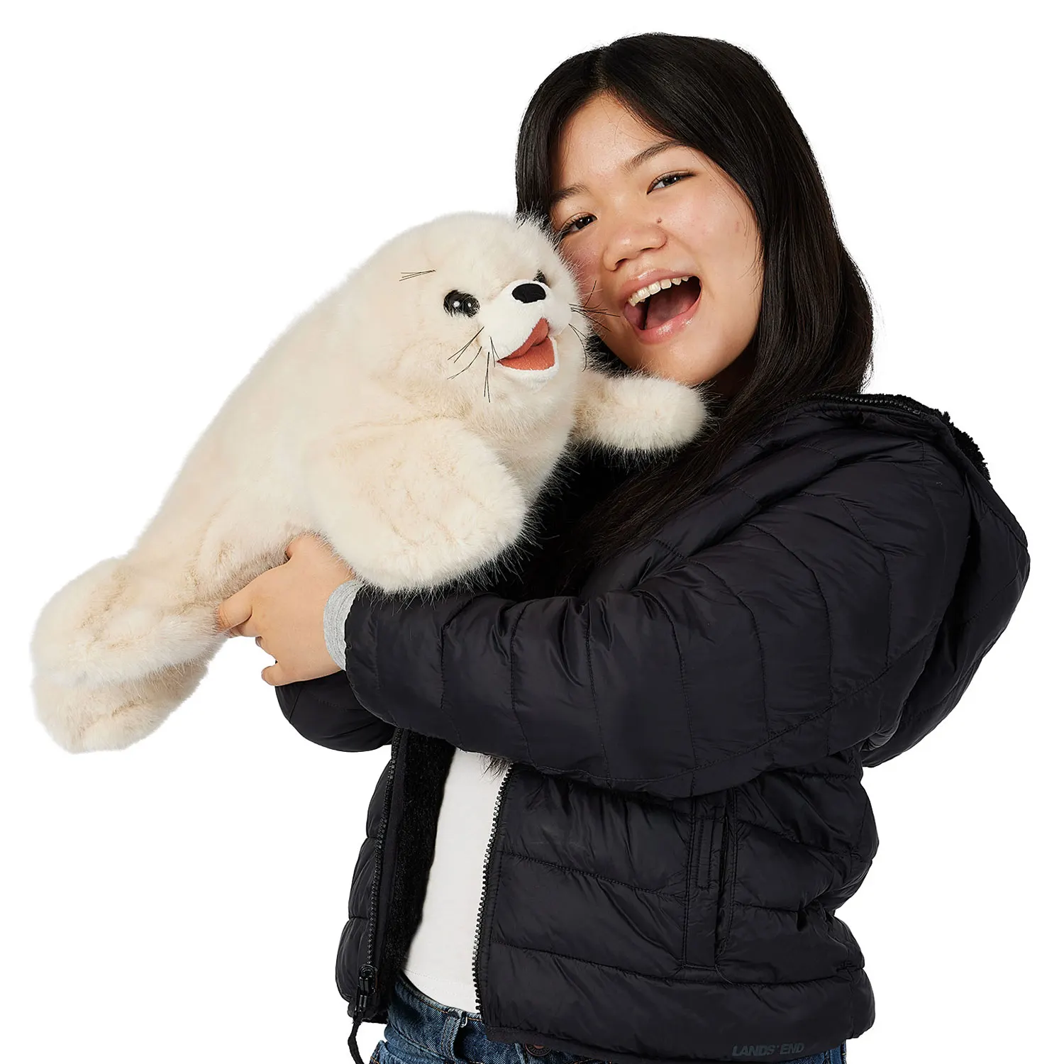Harp Seal Pup / Robbenbaby-Folkmanis® Handpuppen