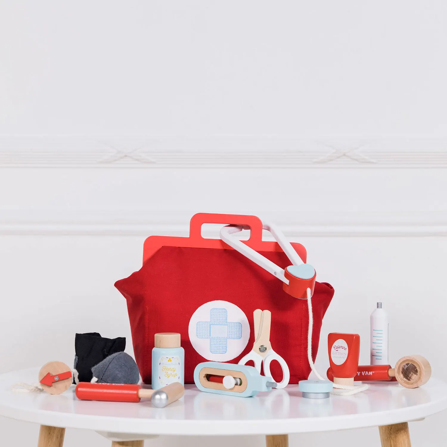 Doktortasche, Arzt-Koffer / Vintage Doctor Roleplay Wooden Kit-Le Toy Van (LTV)